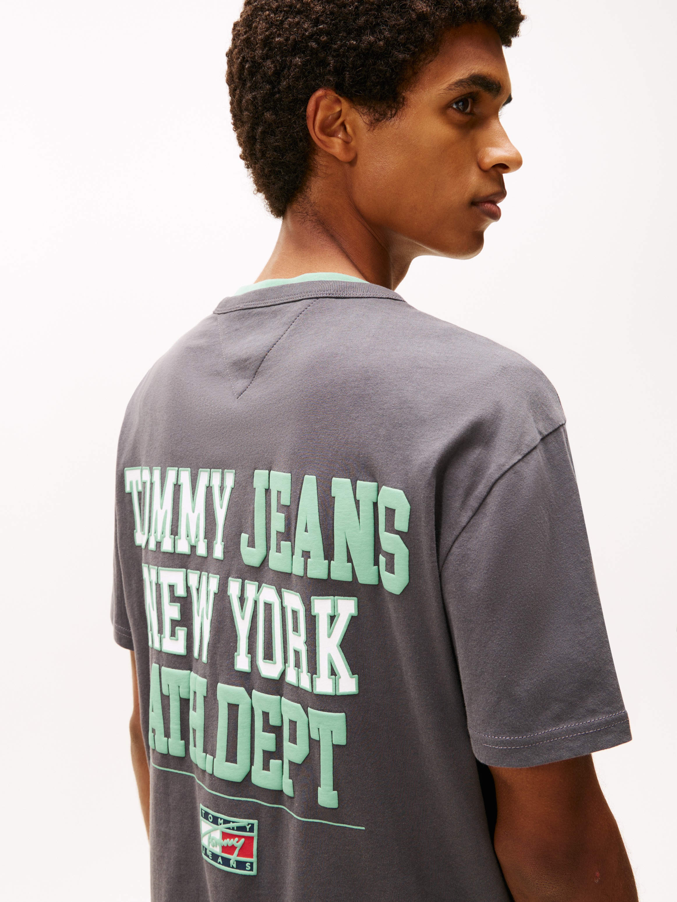 Tommy Jeans T-Shirt "TJM REG ATHL DEPT BACK EXT", mit Rückenprint, regular günstig online kaufen