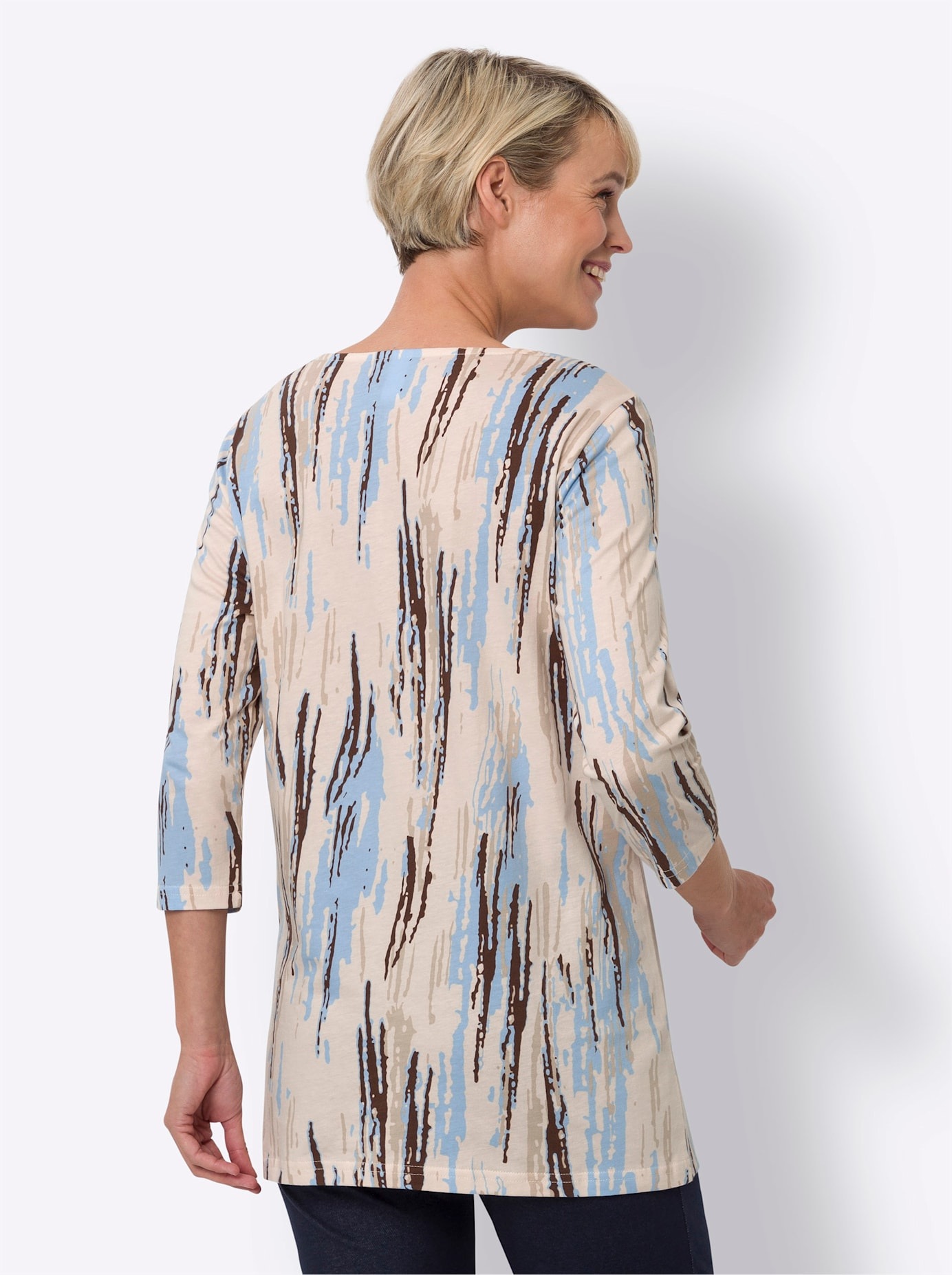 Classic Basics 3/4-Arm-Shirt "Longshirt" 1 Stk. günstig online kaufen