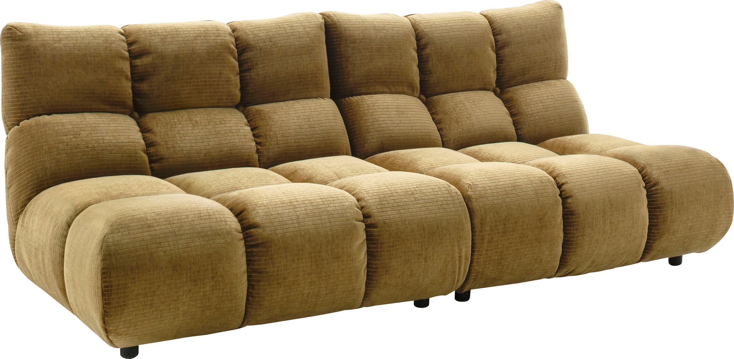 Home affaire 3-Sitzer "Cozy Bubble, mit eleganter Steppung, Breite 220cm" s günstig online kaufen