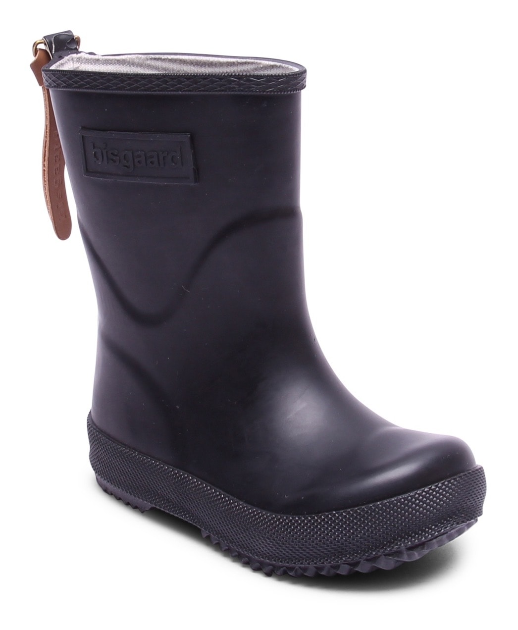 BISGAARD Mädchen Gummistiefel "basic rubber", Gr. 32, schwarz, Gummi, Basic, Schuhe, Boots mit Wechselfußbett, Größenschablone zum Download