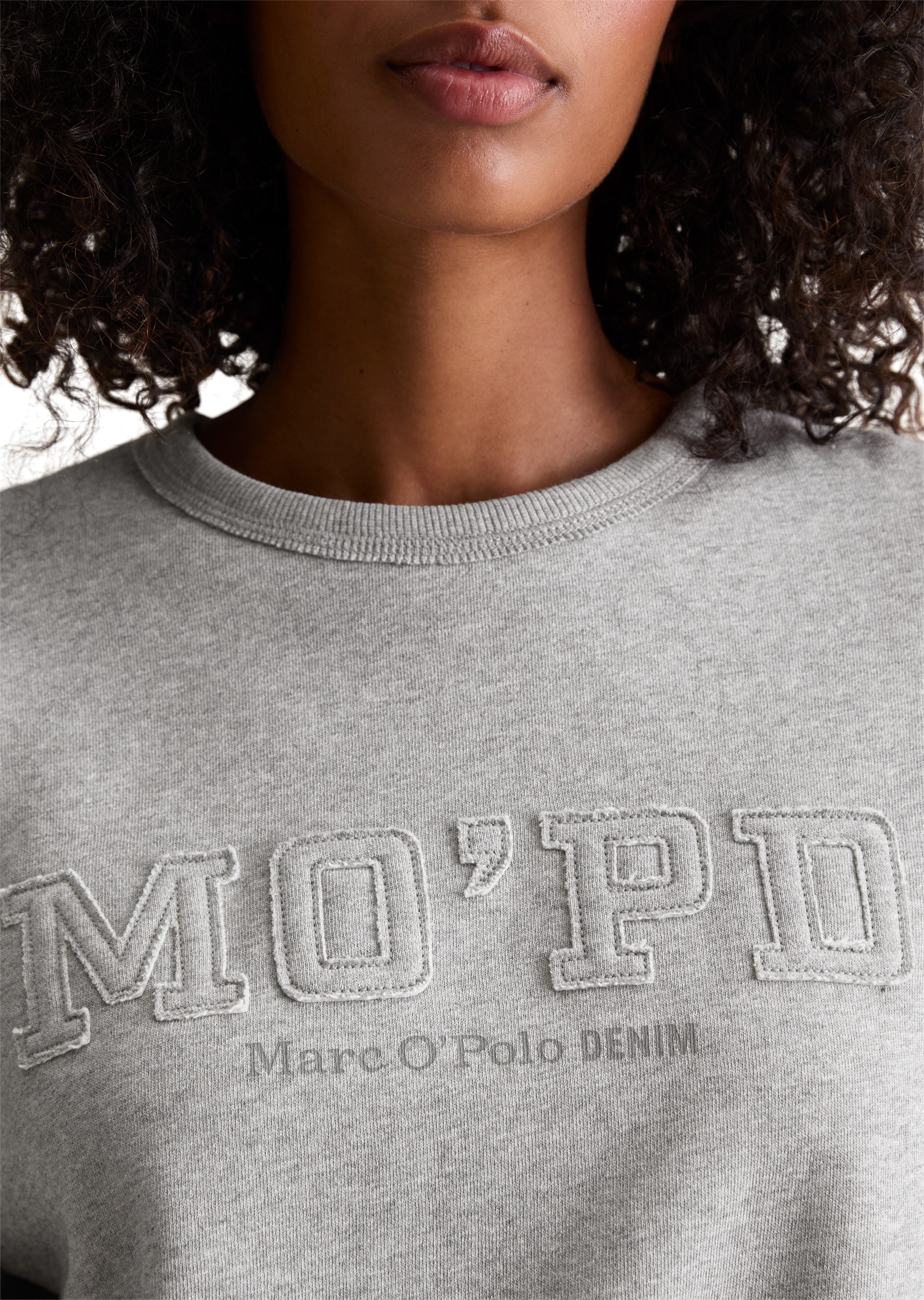 Marc O'Polo DENIM Sweatshirt »aus gewaschener Bio-Baumwolle«