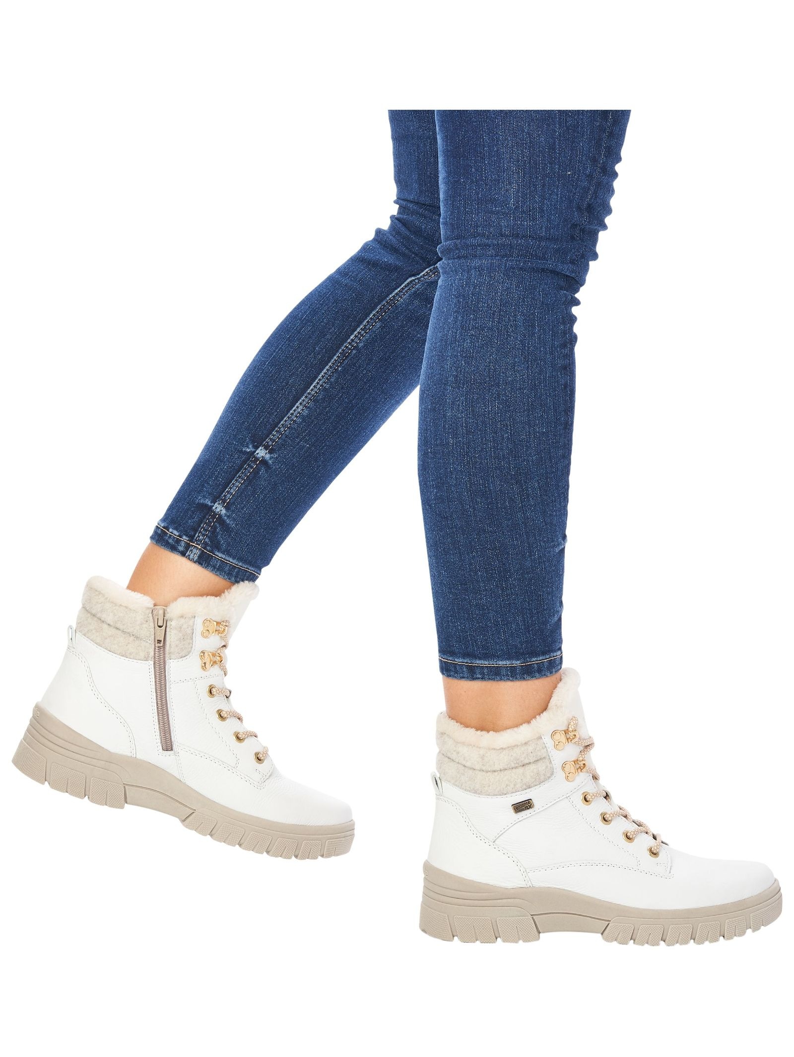Remonte Schnürstiefelette »Remonte Stiefelette Glattleder«