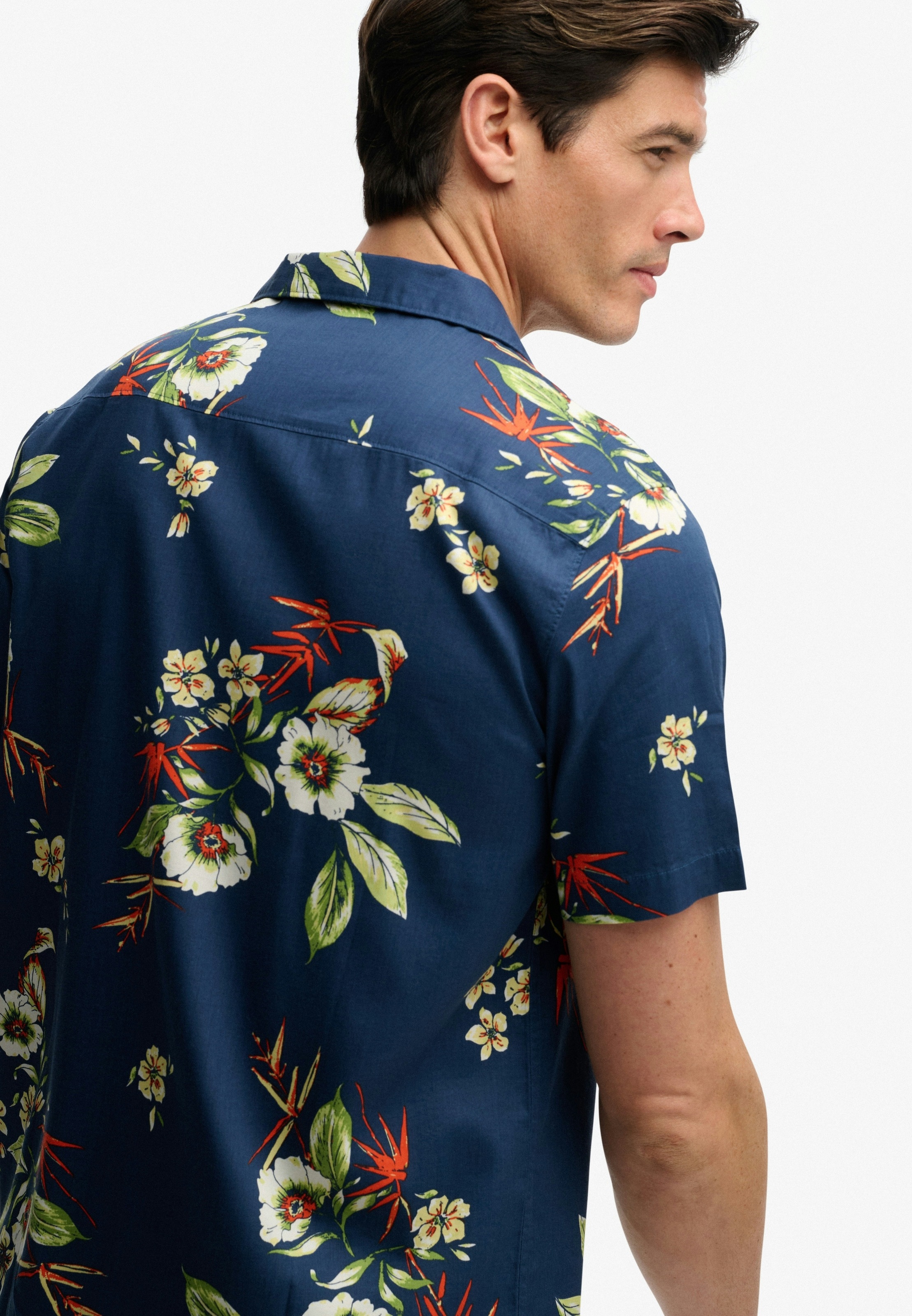 Superdry Hawaiihemd "HAWAIIAN PRINT S/S SHIRT" mit sommerlich coolem Hawaii günstig online kaufen