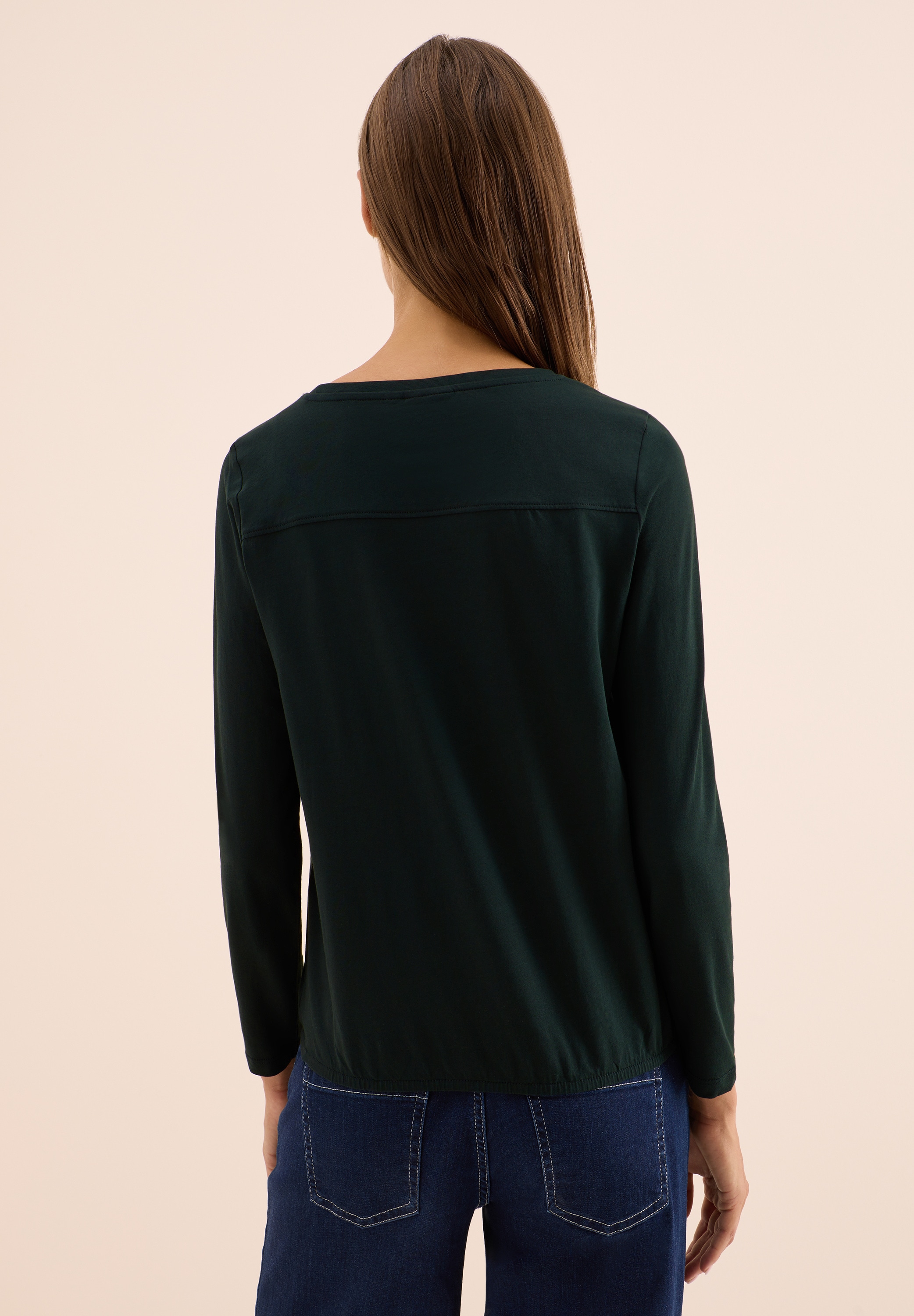 Cecil Langarmshirt, aus reiner Baumwolle