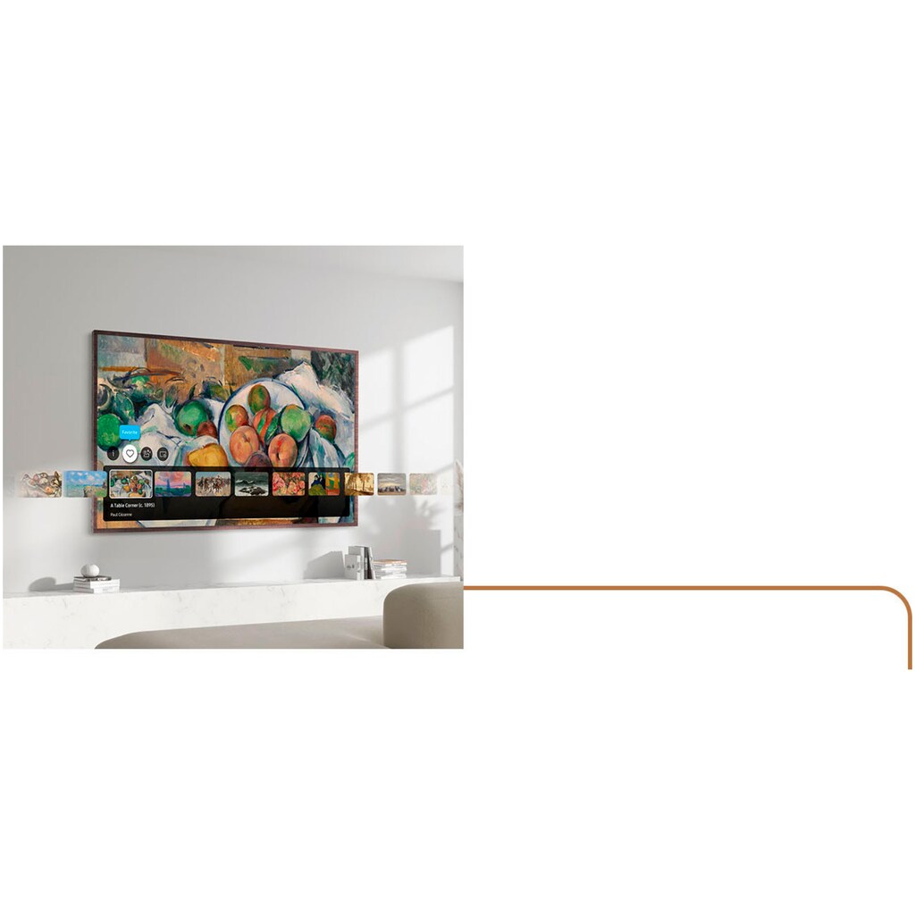 Samsung QLED-Fernseher »GQ85LS03DAU«, 214 cm/85 Zoll, 4K Ultra HD, Smart-TV