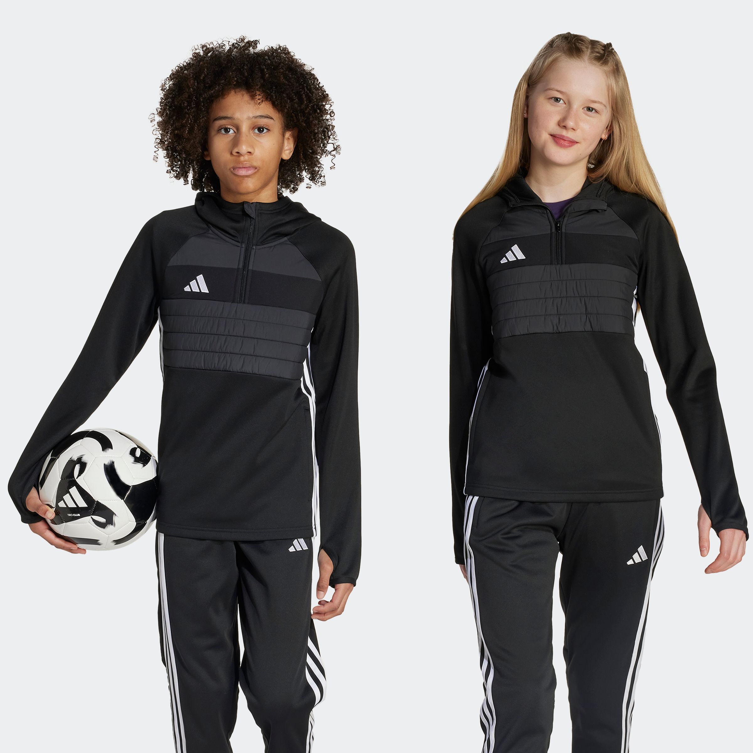 adidas Performance "TIRO 25 ESSENTIALS WINTERIZED TRAININGSOBERTEIL FÜR KINDER"