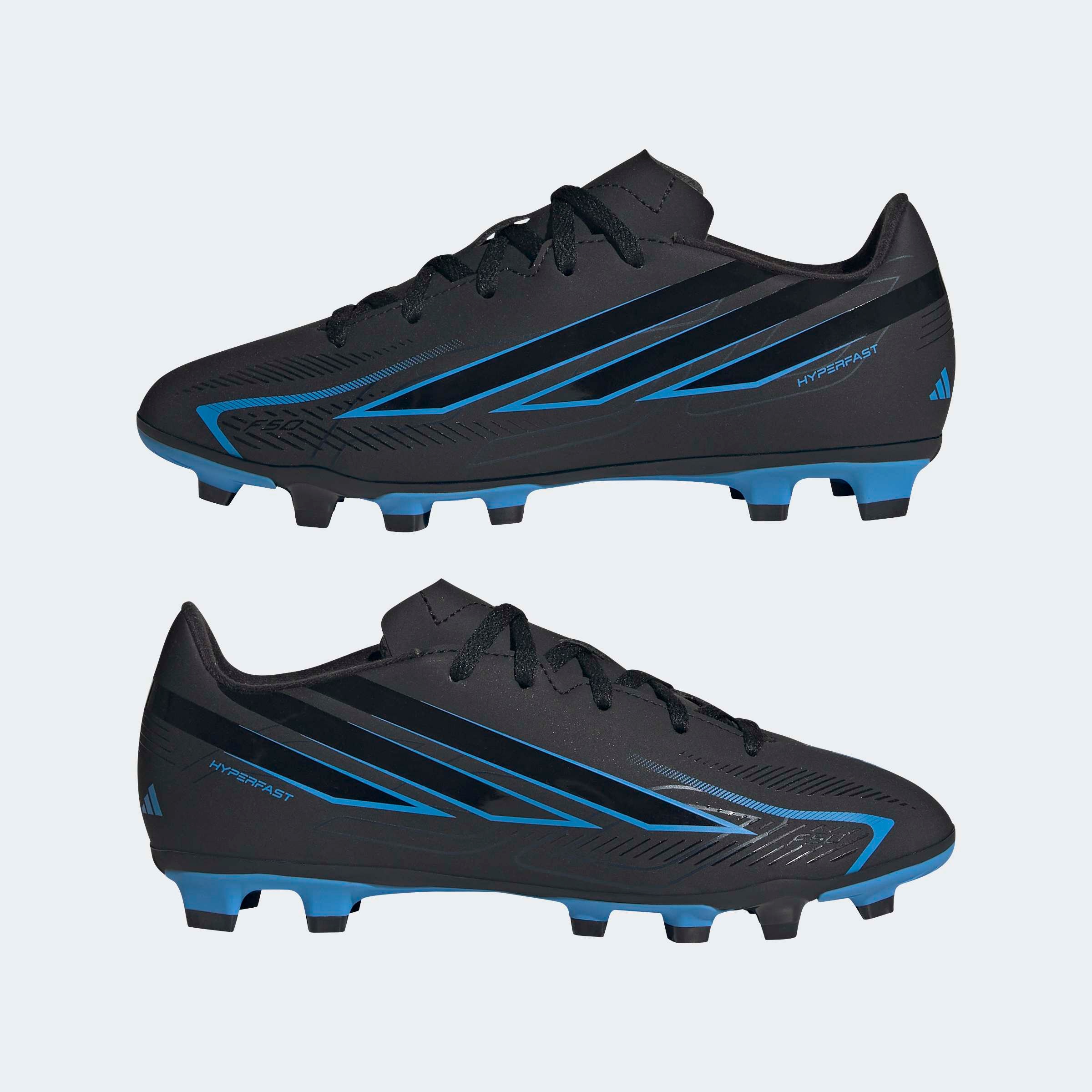 adidas Performance Fußballschuh »F50 HYPERFAST CLUB KIDS , FESTE BÖDEN/GEMISCHTE BÖDEN«  für viele verschiedene Böden geeignet, für Jugendliche & Kinder