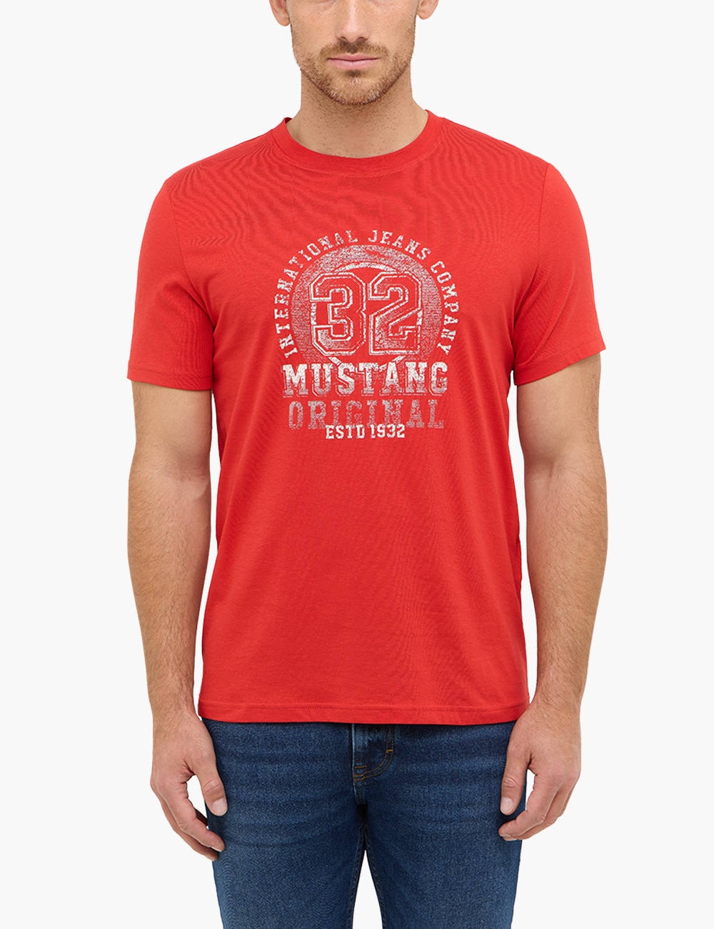 MUSTANG Kurzarmshirt "Herren Style Austin" günstig online kaufen