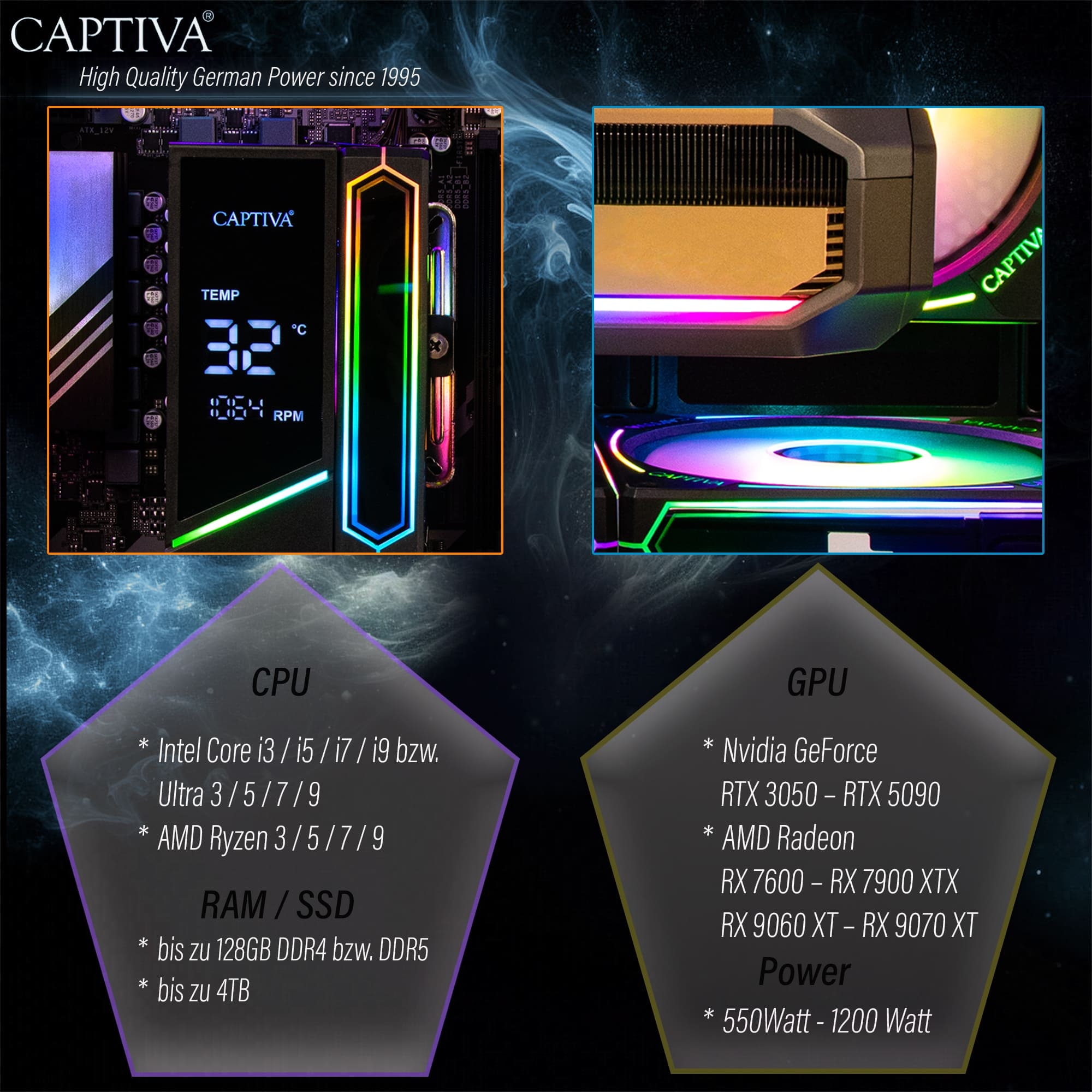 CAPTIVA Gaming-PC »Highend Gaming R99-505«