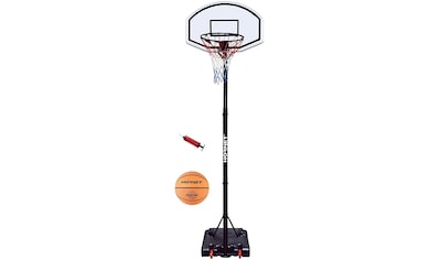 Basketballständer »Hornet 260«, (Set, 3 St., Basketballständer mit Ball und Pumpe)