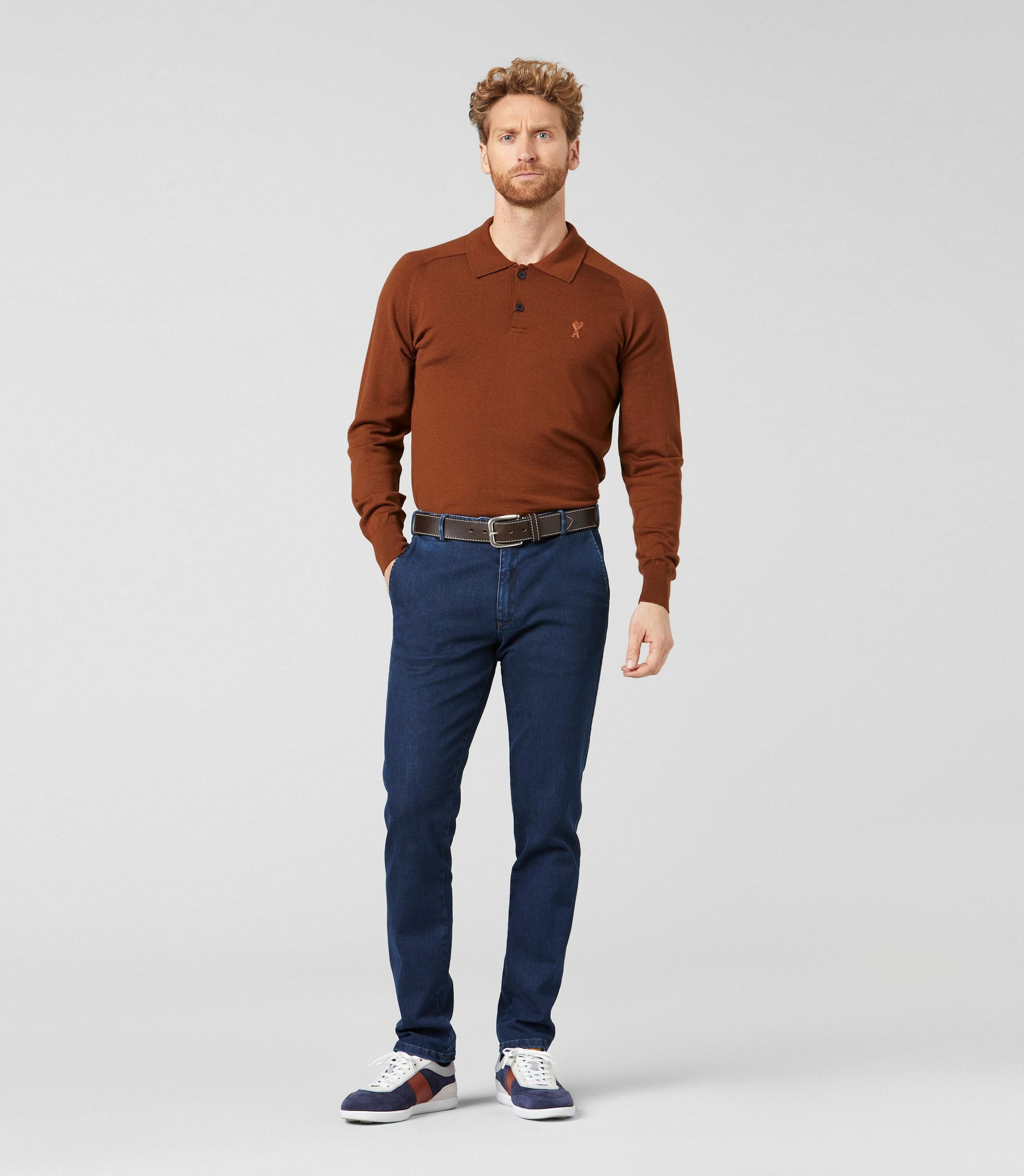 MEYER Chinos »Oslo«, Spezial-Dehnbund