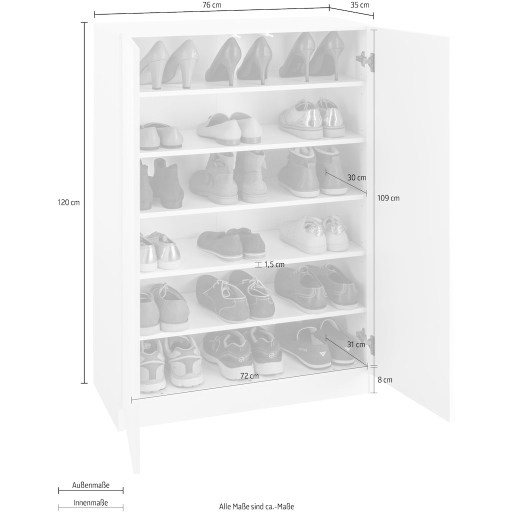 borchardt Möbel Schuhschrank »Vaasa3«