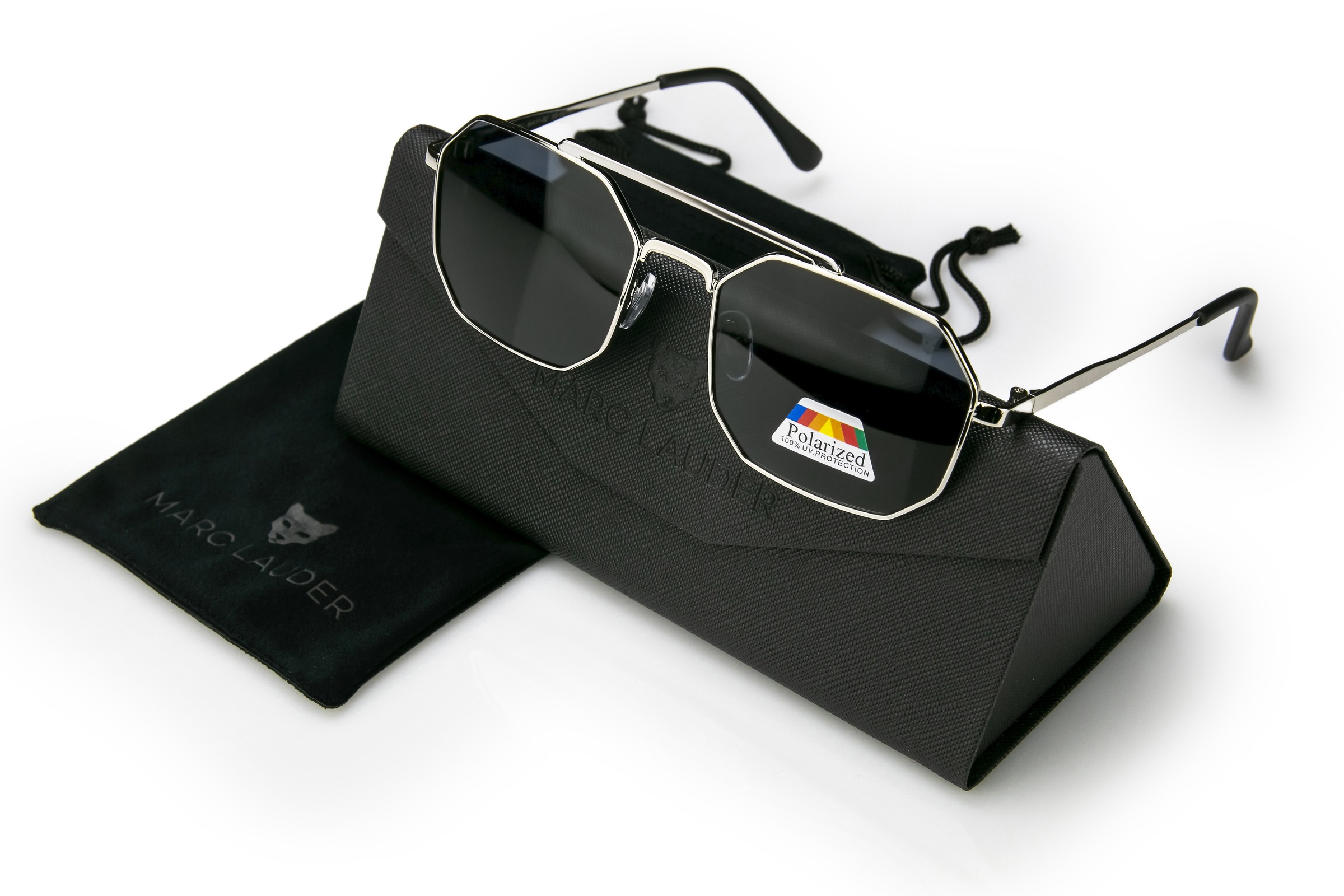 MARC LAUDER Sonnenbrille »MA11-02« 3: dark glass, strong solar luminosity