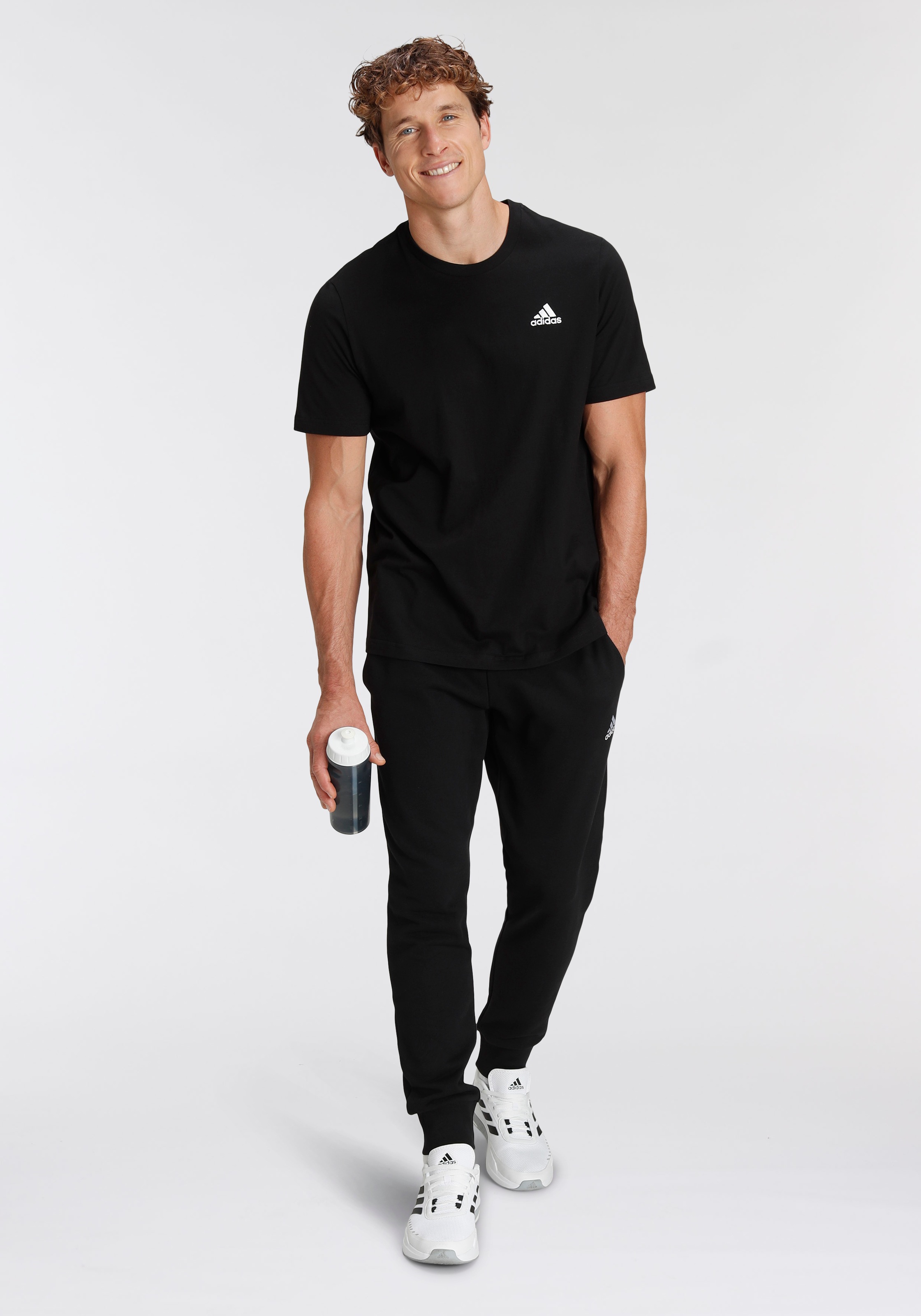 adidas Sportswear Sporthose »ESSENTIALS FRENCH TERRY TAPERED CUFF HOSE«, (1 tlg.)