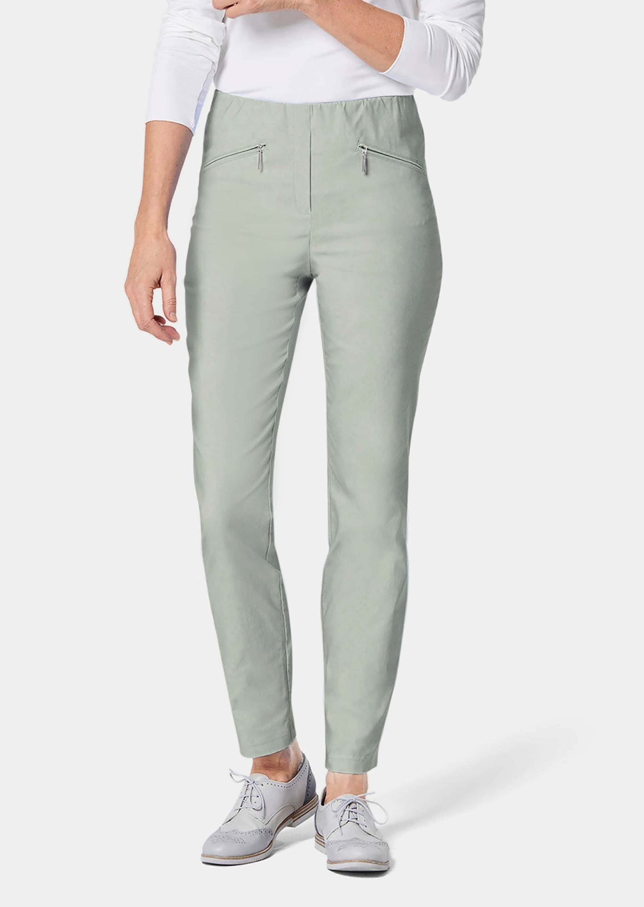 GOLDNER 2-in-1-Hose »Bengalinhose LOUISA Superelastische Hose LOUISA mit Reißverschlusstaschen«