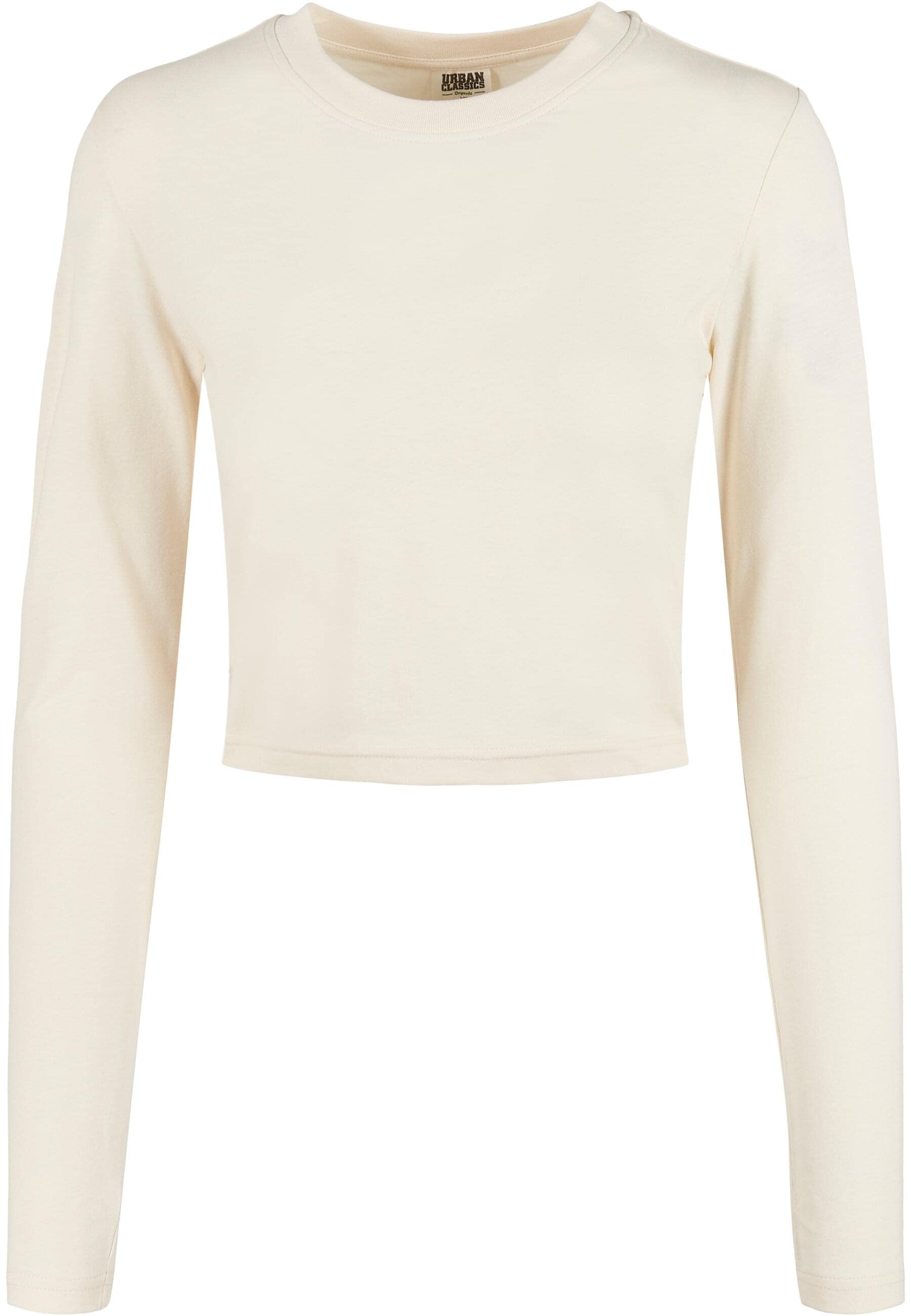 URBAN CLASSICS Langarmshirt »Damen Ladies Organic Cropped Longsleeve«, (1  tlg.) für kaufen | BAUR