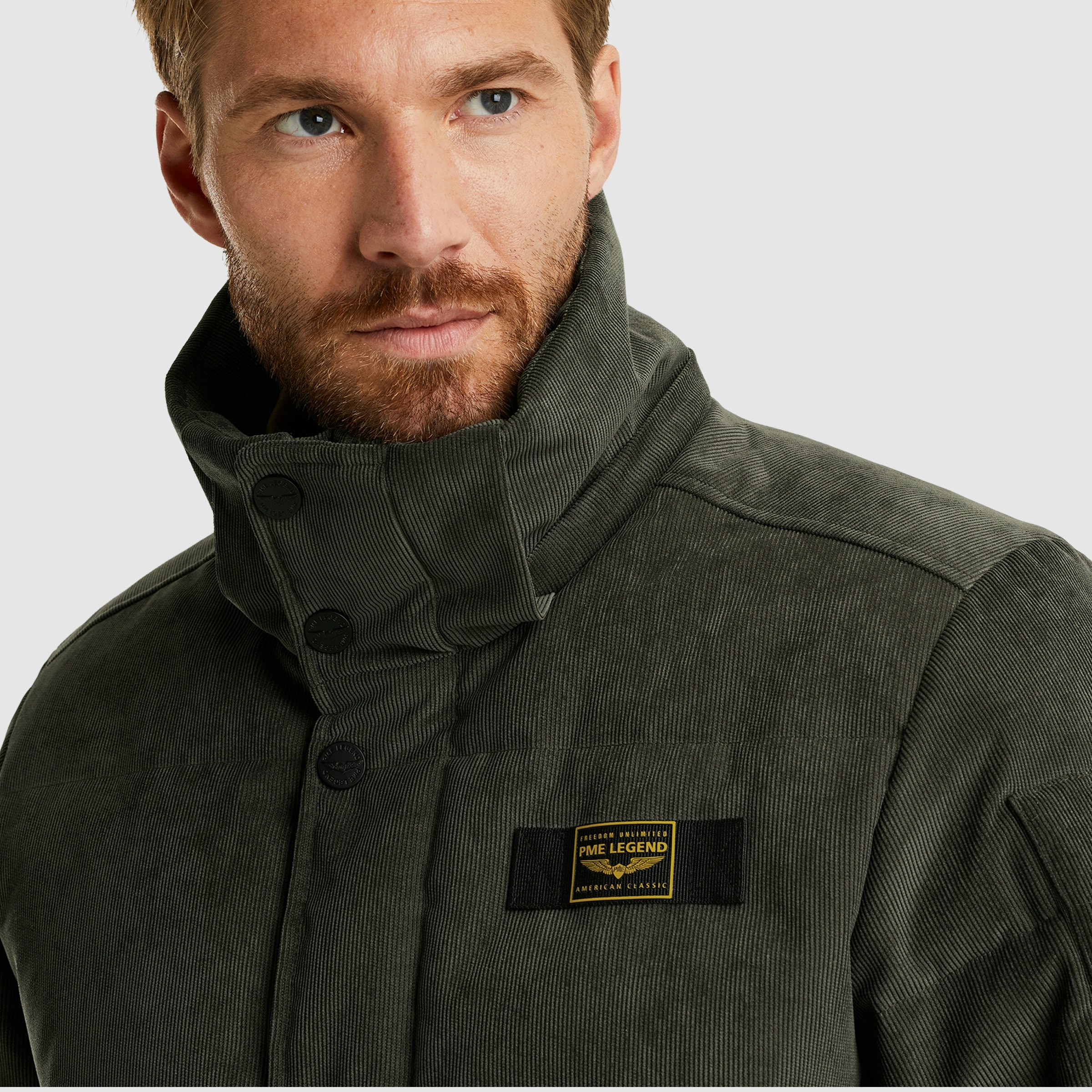 PME LEGEND Cordjacke »GOBBLER«, mit Kapuze, Ärmelabschluss mit Windstopper