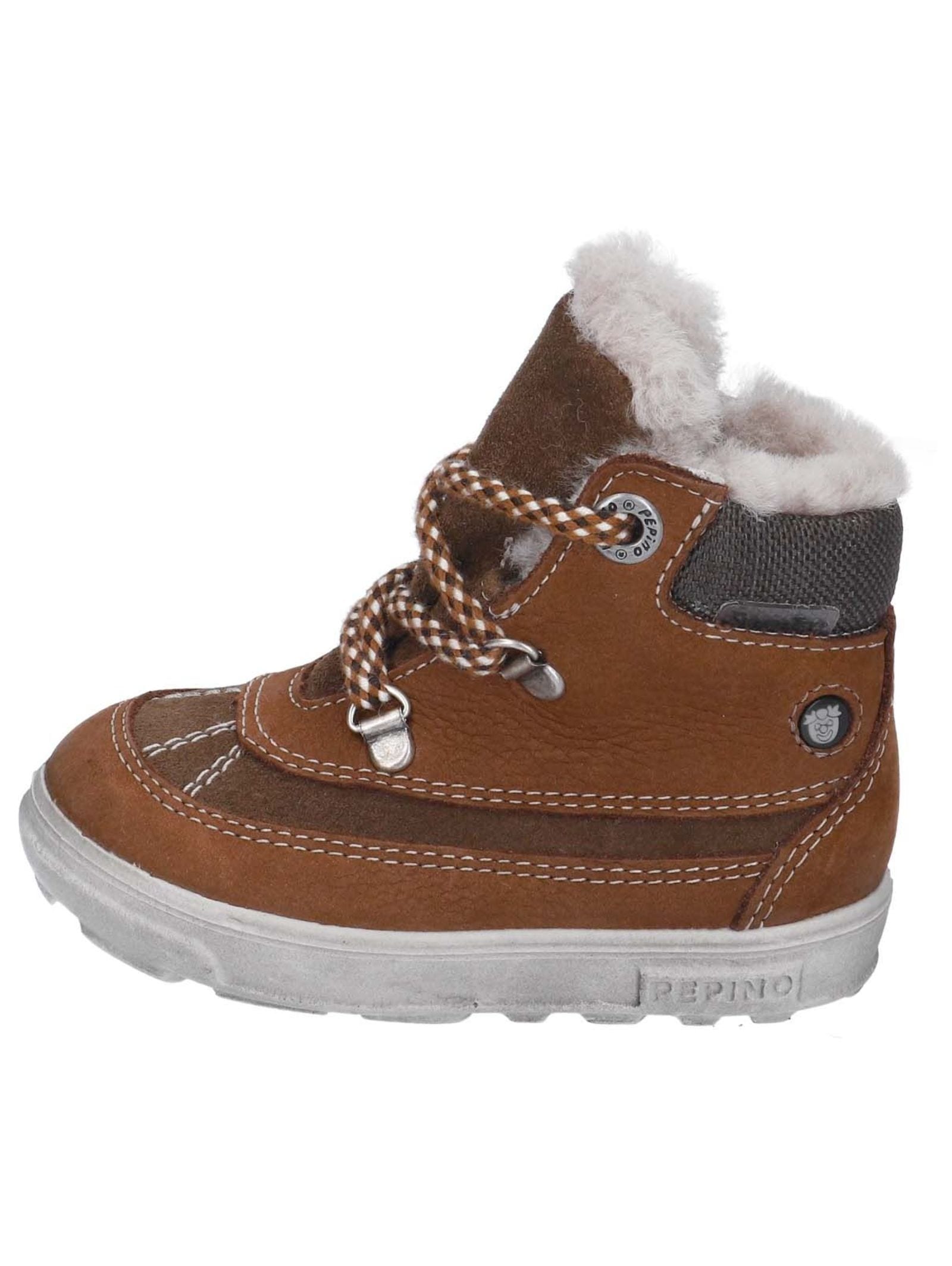 Pepino Schnürstiefelette »Pepino Stiefelette Veloursleder/Textil«