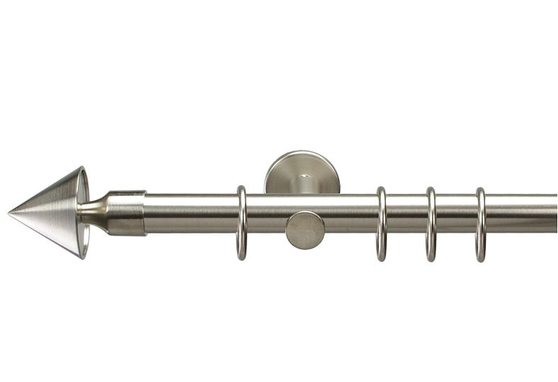 Liedeco Gardinenstange »Kegel«, 1 läufig-läufig, Fixmaß