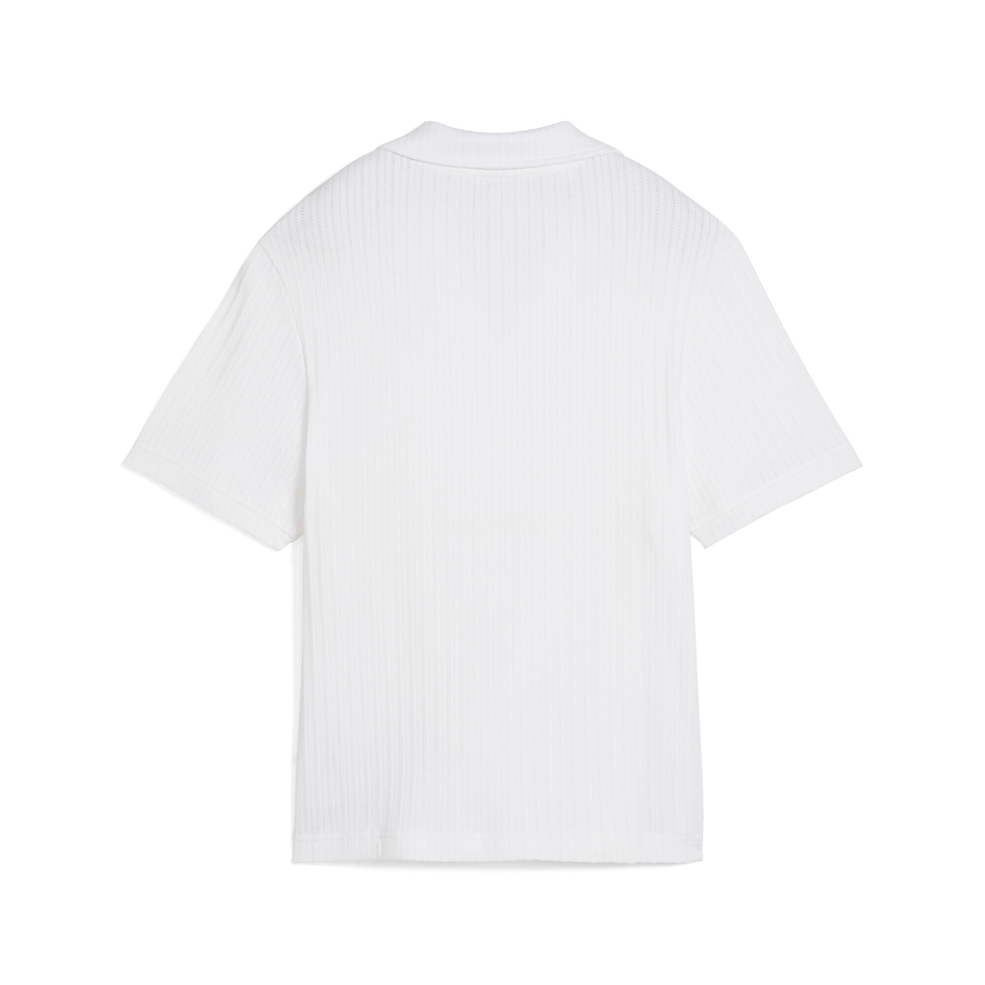 PUMA T-Shirt »WARDROBE ESS Pointelle-Shirt Damen«