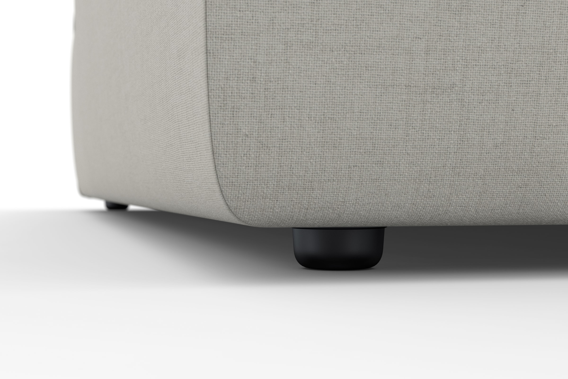 RAUM.ID Wohnlandschaft »Merid U-Form, jederzeit durch Module erweiterbar, B/T/H: 367/206/70 cm«, als Modul oder separat verwendbar, für individuelle Zusammenstellung