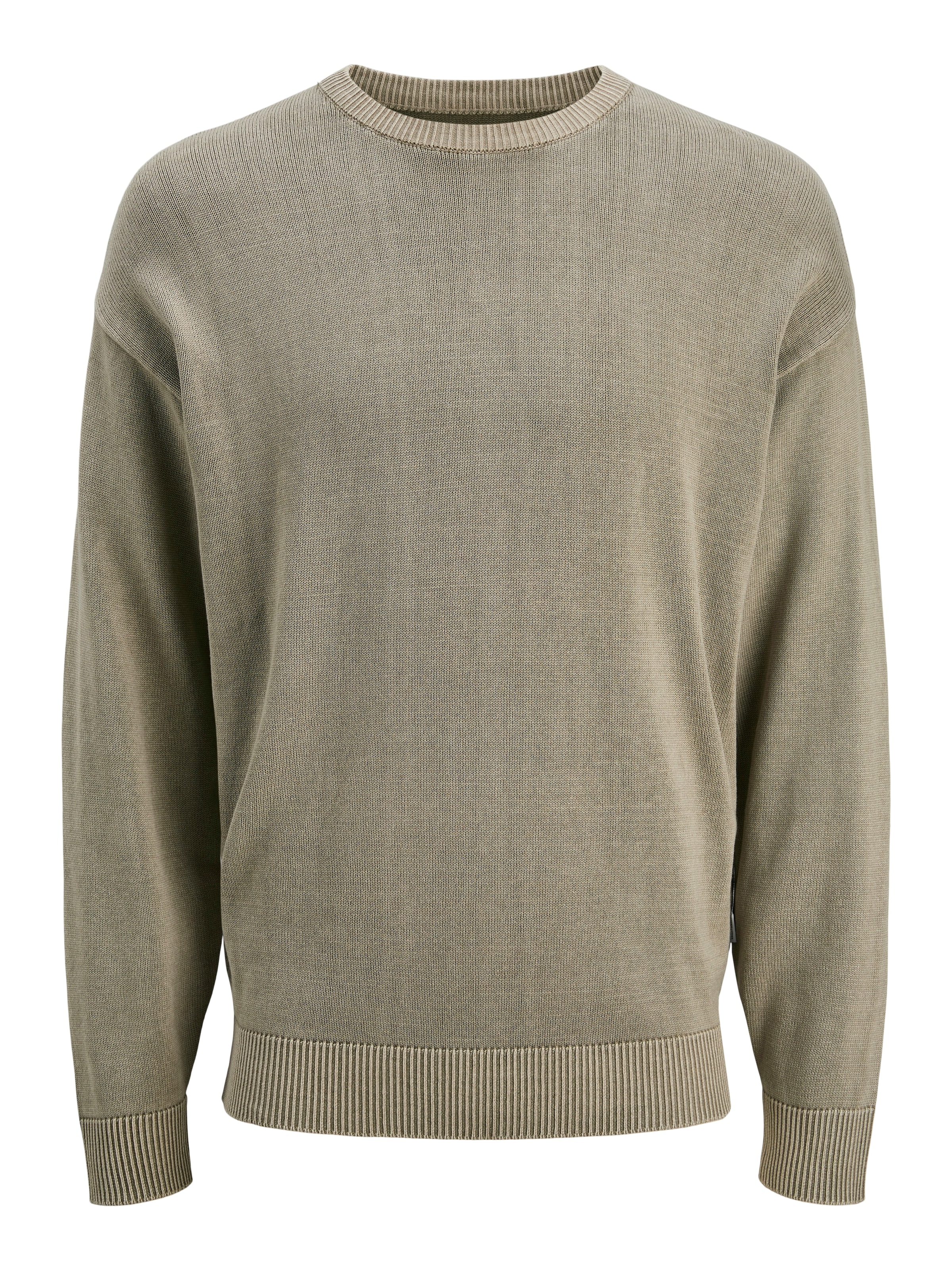 Jack & Jones Rundhalspullover "JJECHARGE FADED KNIT CREW NECK NOOS" günstig online kaufen