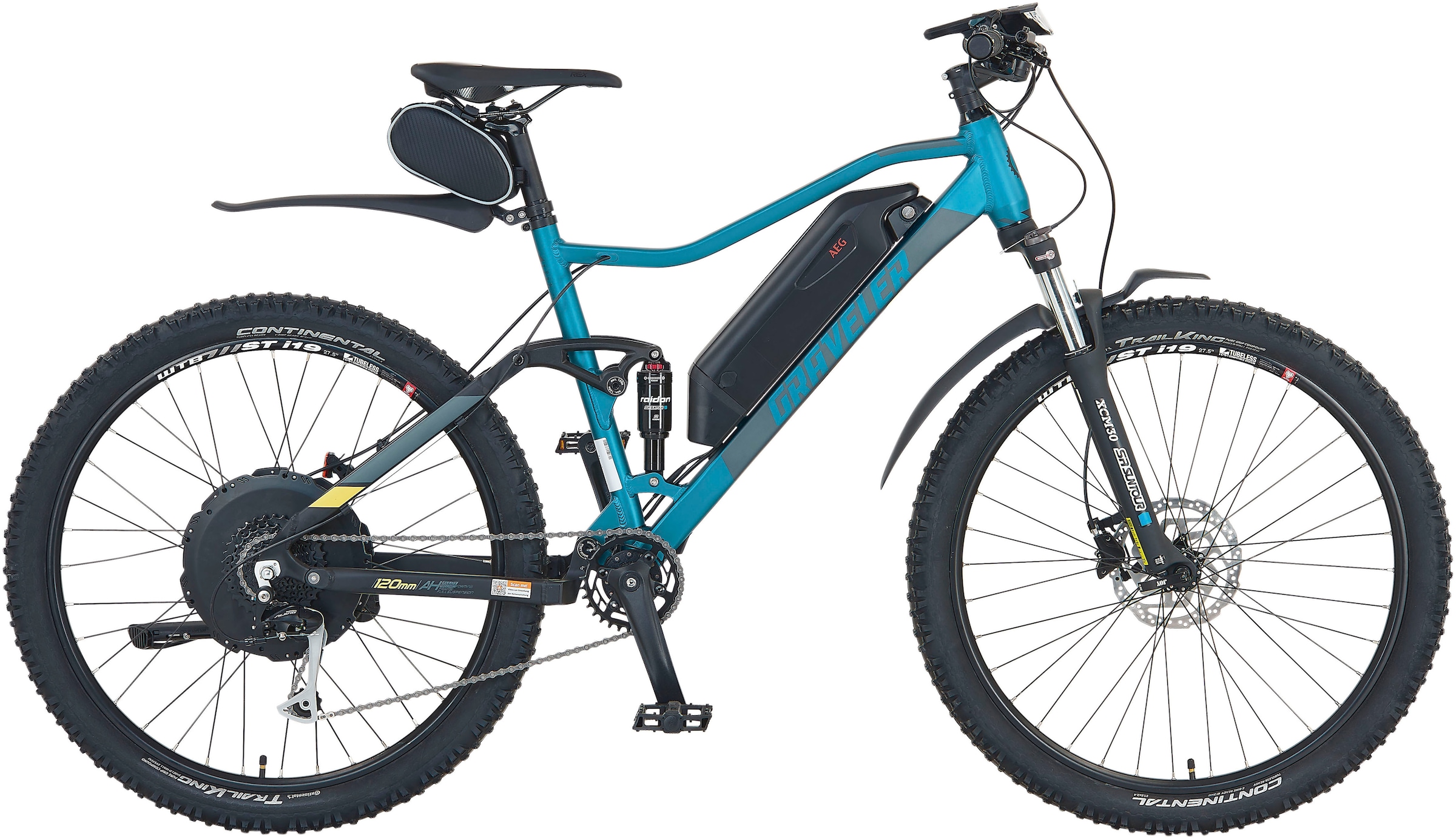 Prophete E-Bike »Graveler«, 9 Gang, Shimano, Alivio, Heckmotor 250 W, Pedelec, Elektrofahrrad...