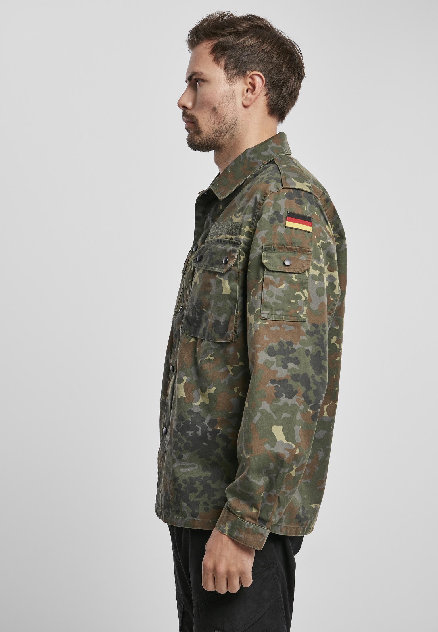 Brandit Kurzarmhemd "Brandit Herren BW Feldbluse" 1 Stk. tlg. günstig online kaufen