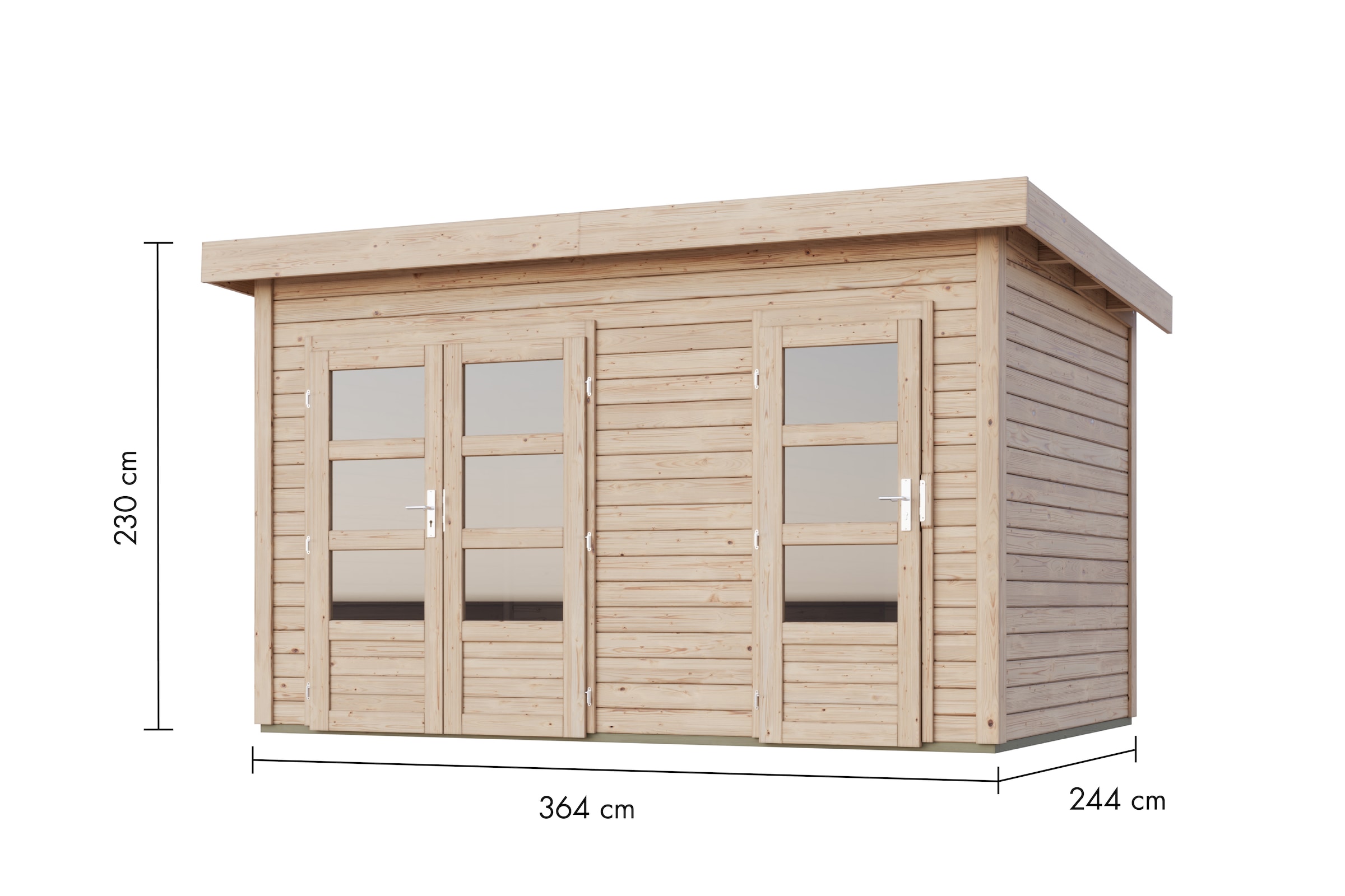 Karibu Gartenhaus »Spandau«