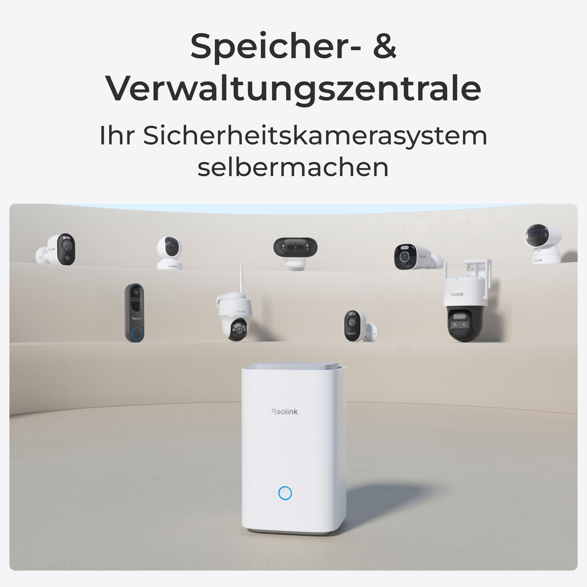 Reolink Überwachungskamera »Hub 1 + Argus Series B740X + Solarpanel«, Außenbereich