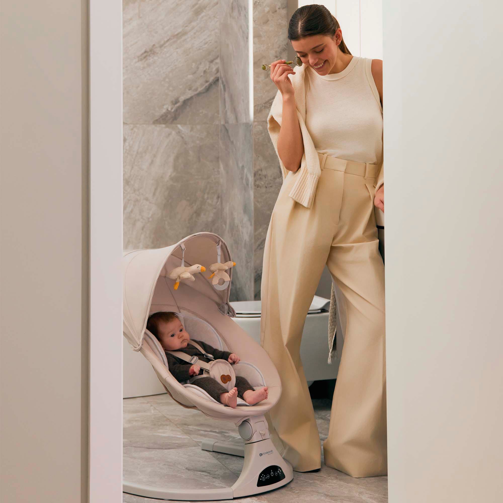 Kinderkraft Babywippe »TULSY« mit Soundeffekt