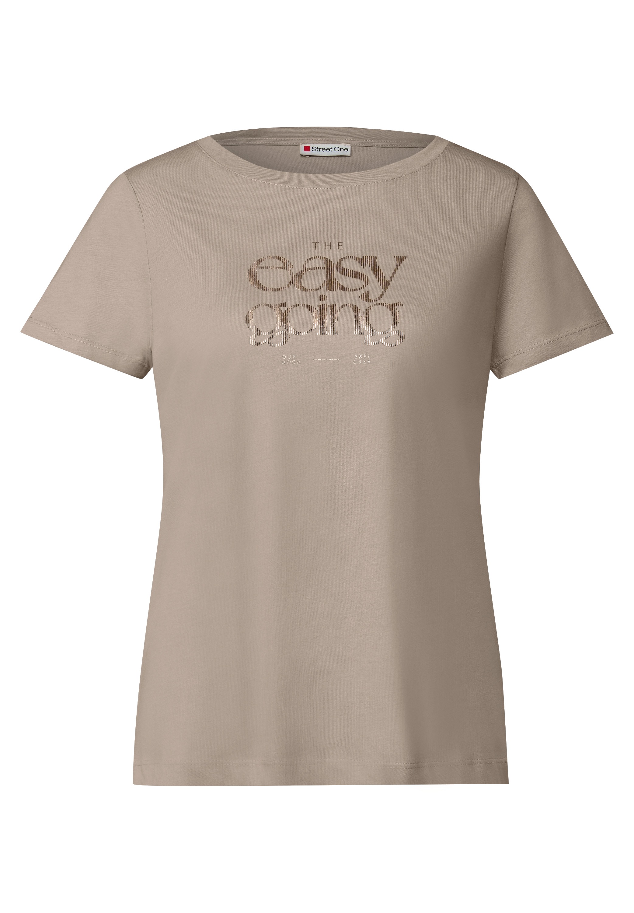 STREET ONE T-Shirt, mit Wording-Print