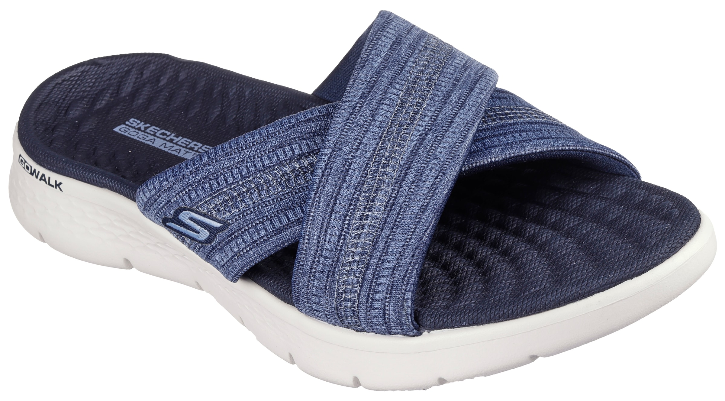 Skechers Pantolette "GO WALK FLEX SANDAL-BUTTERFLY BLISS" Keilabsatz, Somme günstig online kaufen