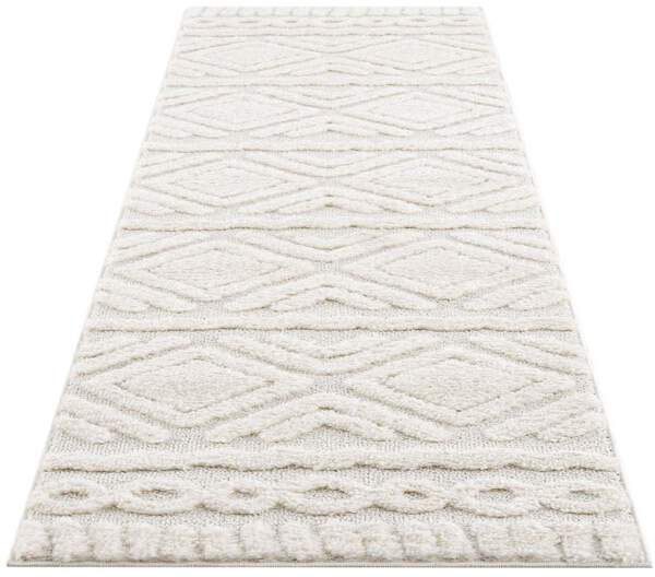 Carpet City Hochflor-Teppich "Focus 3382" rechteckig 20 mm Höhe Boho-Teppic günstig online kaufen