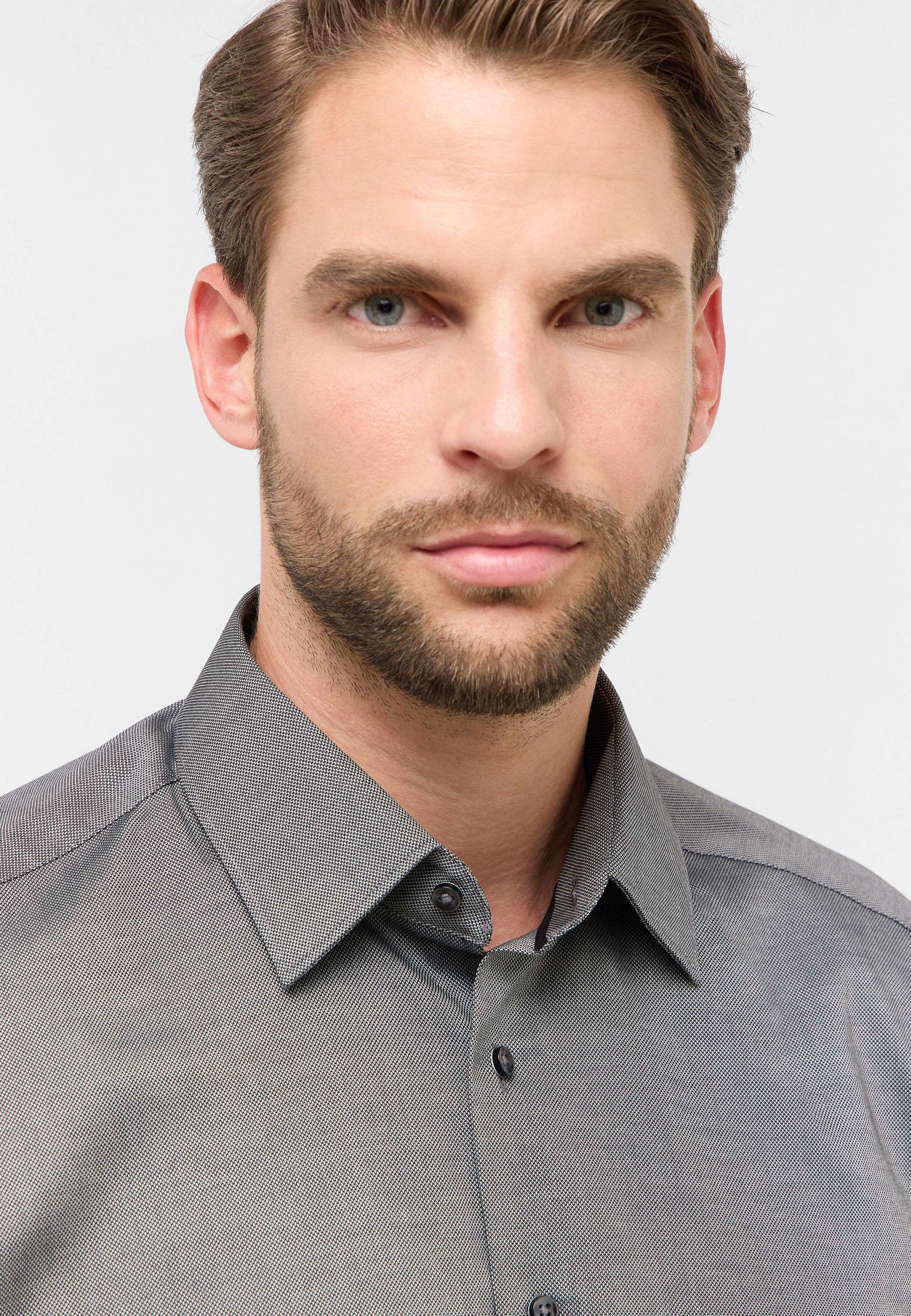 Thumbnail - Eterna Langarmhemd "COMFORT FIT" NON IRON (bügelfrei)