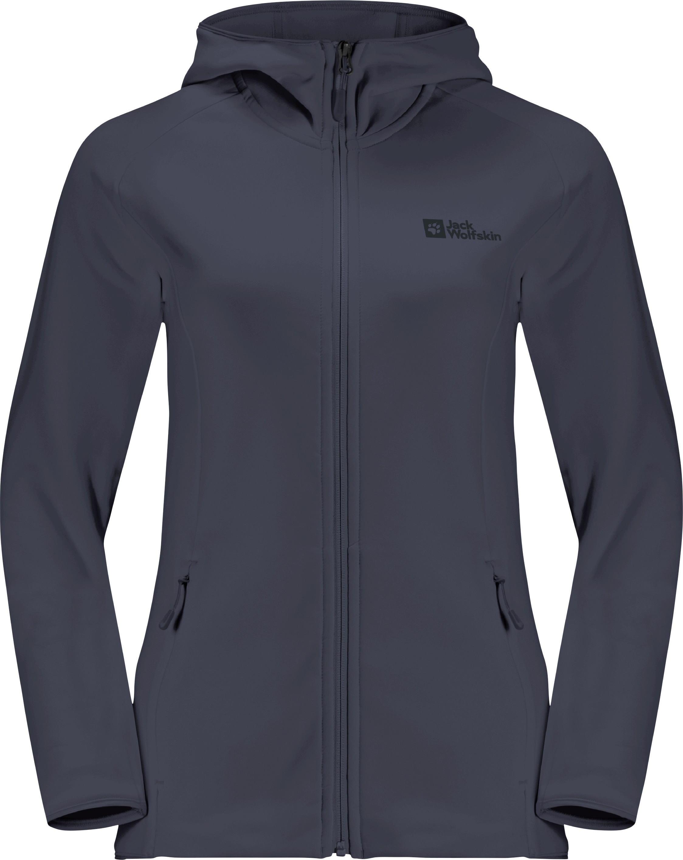 Jack Wolfskin Fleecejacke »BAISELBERG HOODED FZ W«, mit Kapuze