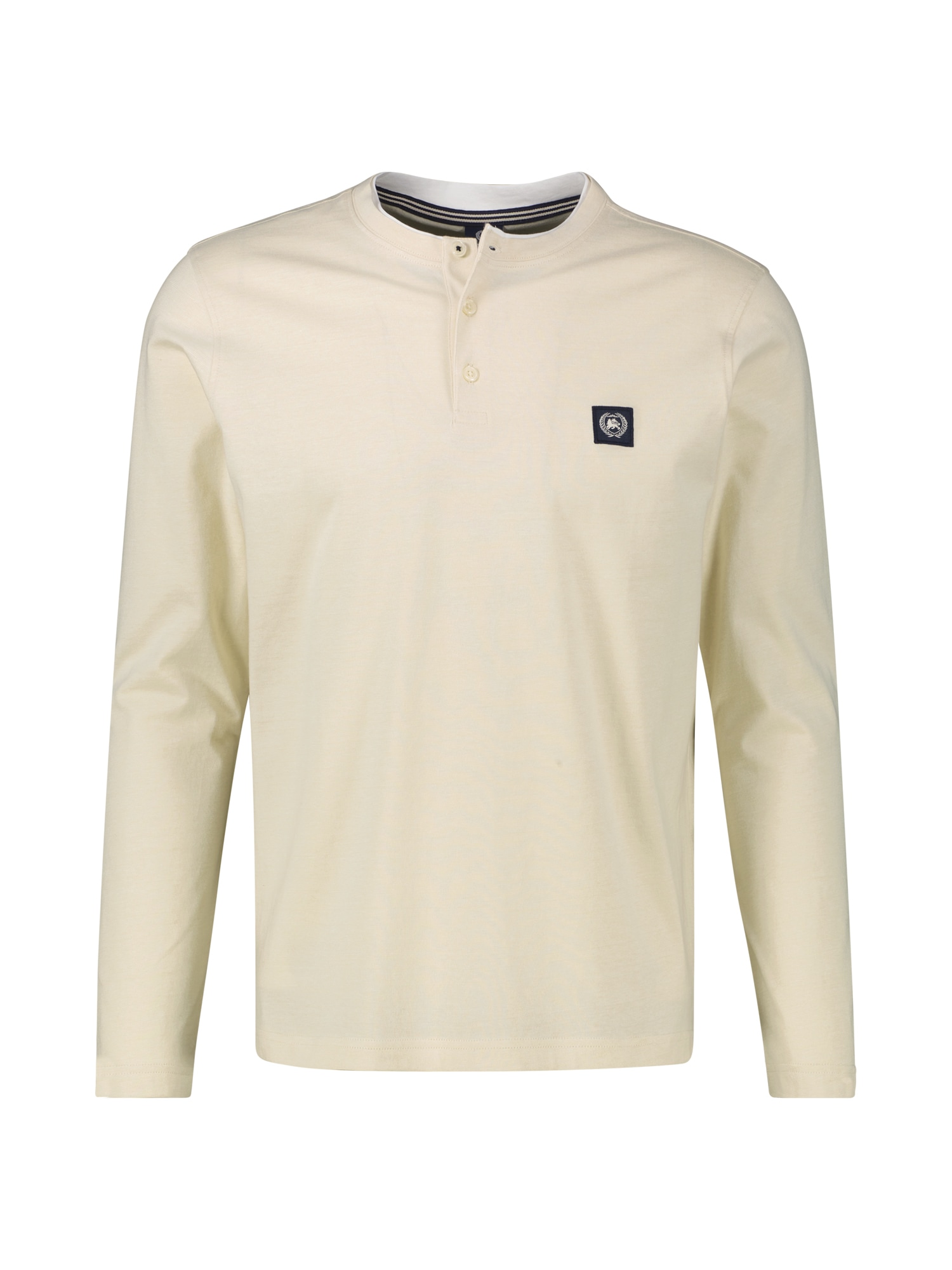 LERROS Sweatshirt »LERROS Serafino-Langarmshirt für Herren«
