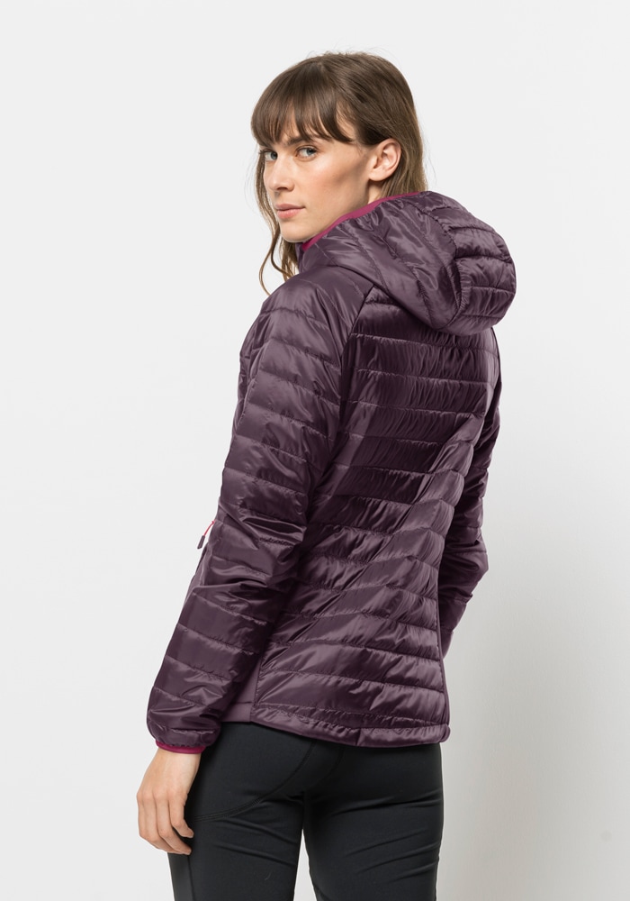 Jack Wolfskin Steppjacke »ROUTEBURN PRO INS JKT W«, mit Kapuze