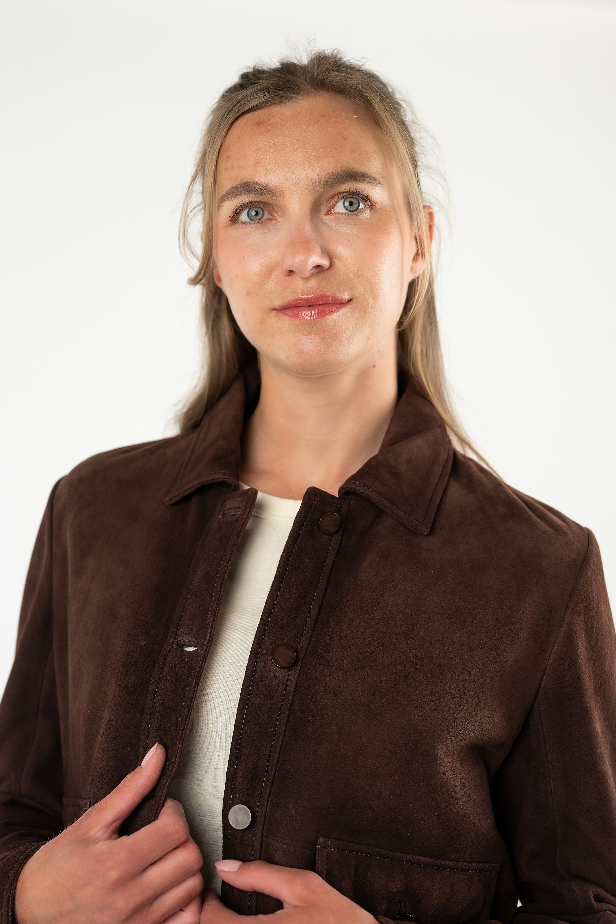 Mauritius Lederjacke »MWAristea« aus Wildleder, Umlegekragen