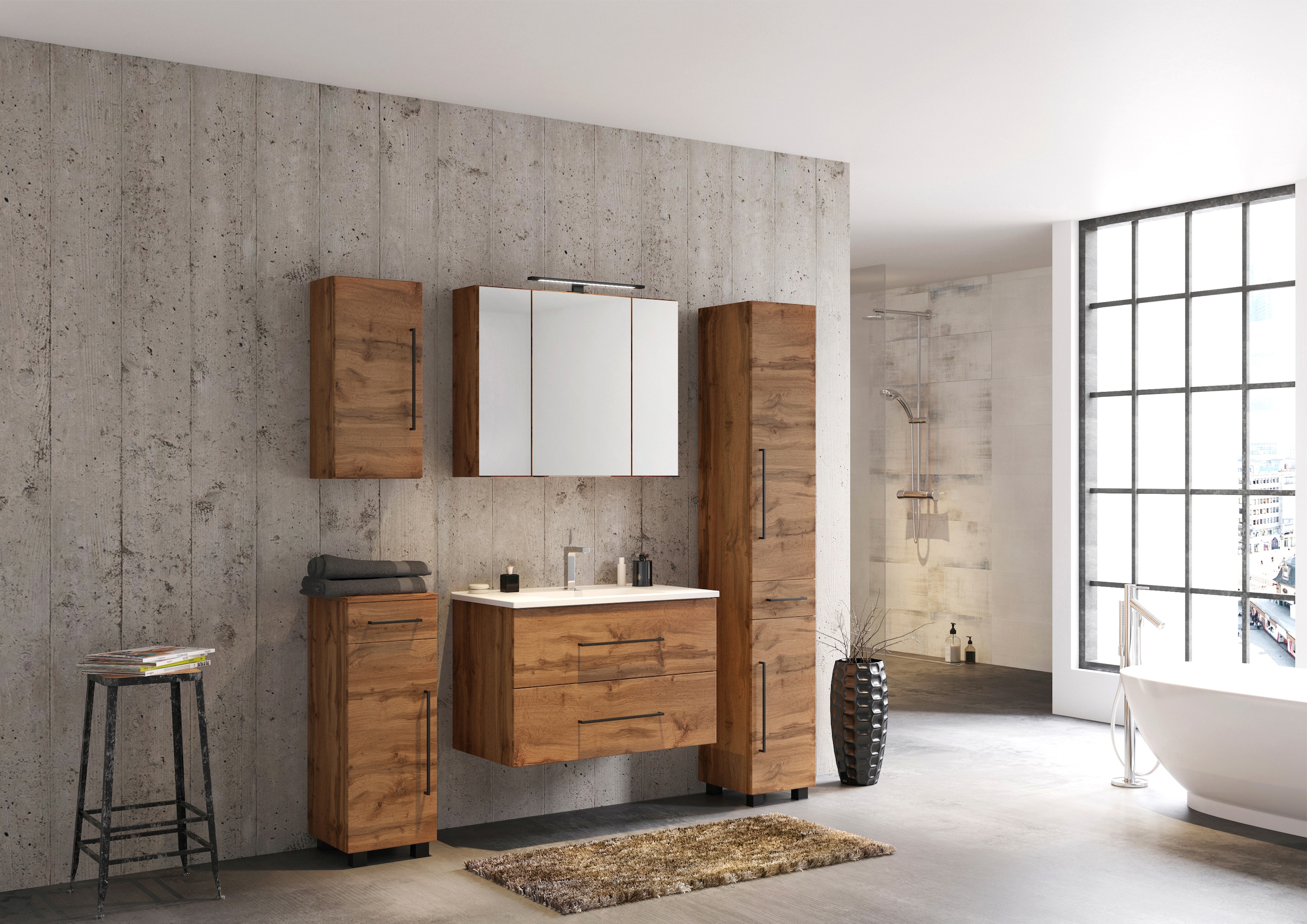 welltime Unterschrank »Luena«, Breite 30 cm, mit Soft-Close-Funktion