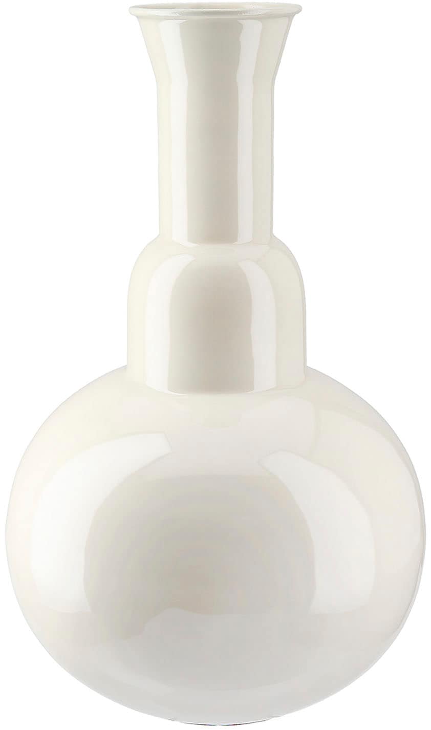 GILDE Tischvase "Vase Filu, creme H.36 cm", (1 St.) günstig online kaufen