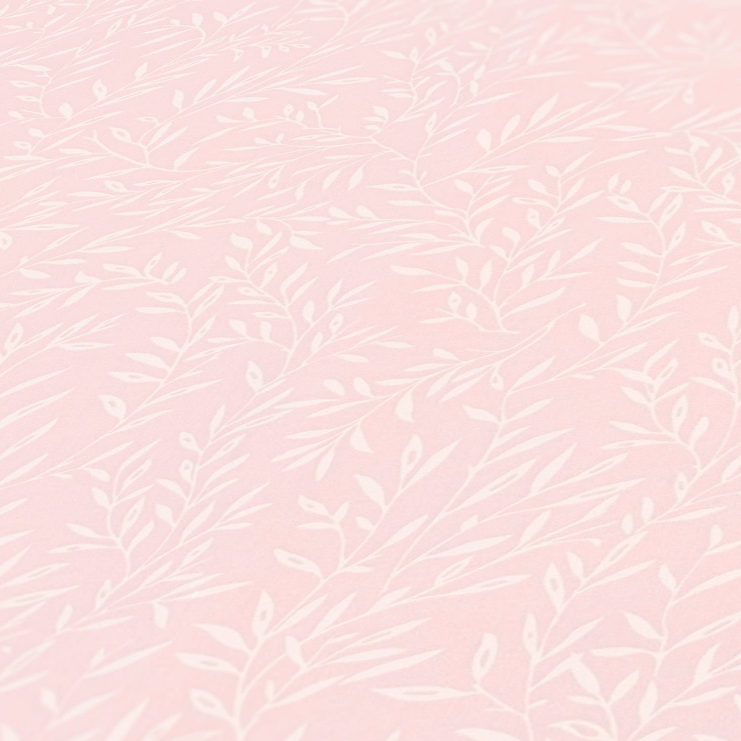 A.S. Création Vliestapete »Landhaustapete Floral« gemustert | matt | neutral leicht strukturiert Natur-Tapete mit Blätterranke Tapeten Wohnzimmer Schlafzimmer Küche