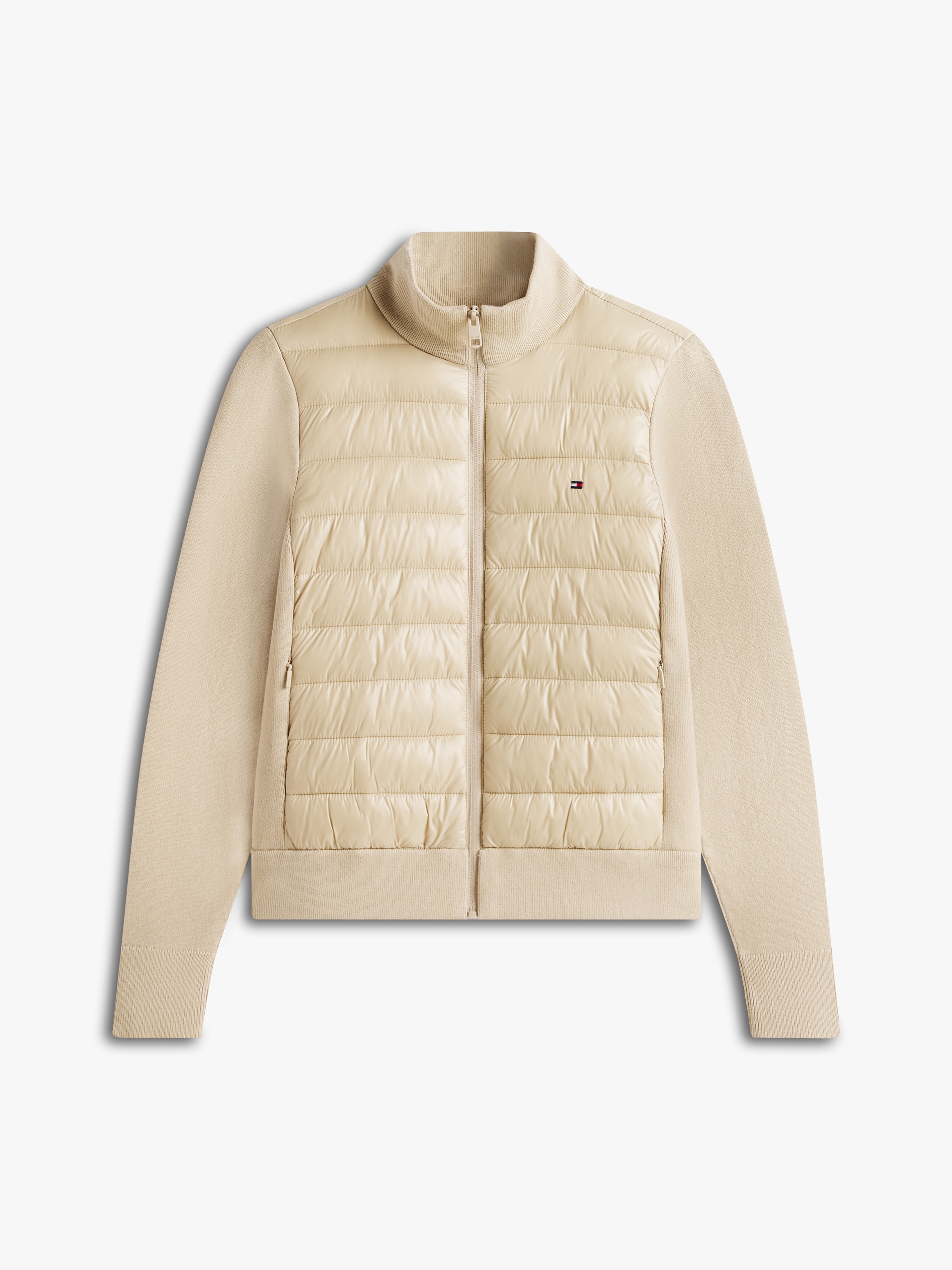 Tommy Hilfiger Steppjacke »LW KNIT MIX PADDED JACKET«