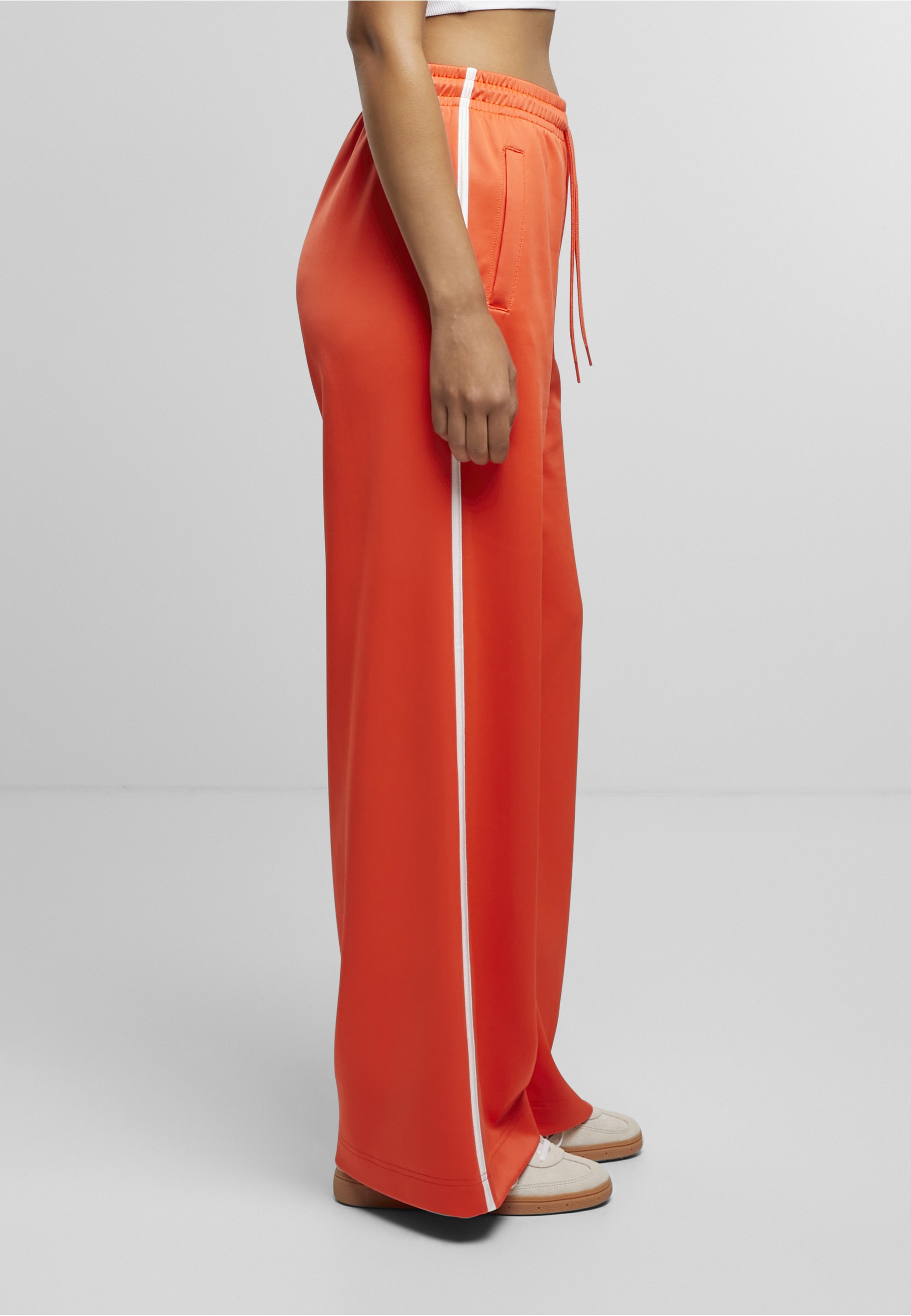 URBAN CLASSICS Jogginghose »Urban Classics Ladies Wide Leg Track Pants«