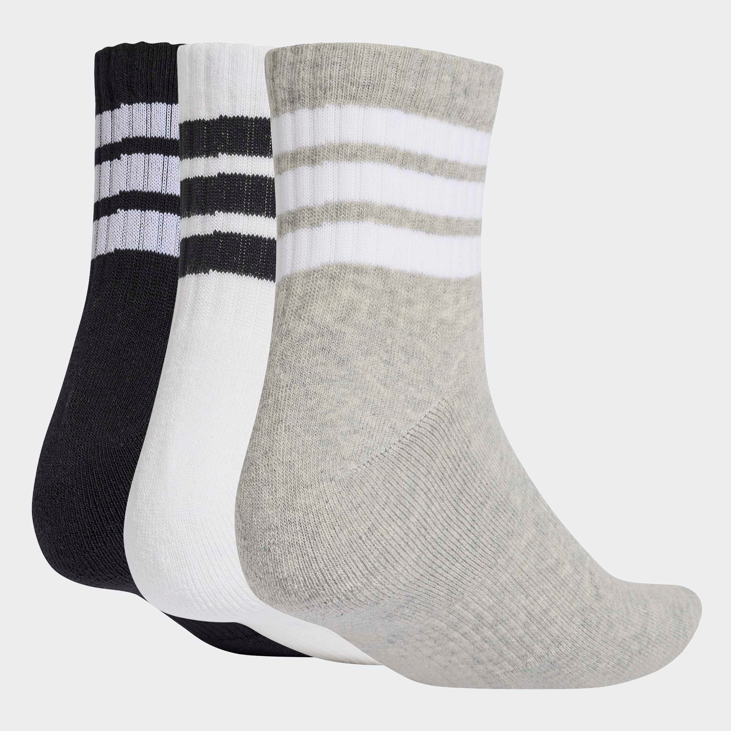 adidas Performance Funktionssocken "3-STREIFEN SPORTSWEAR DÄMPFENDE HALBHOH günstig online kaufen