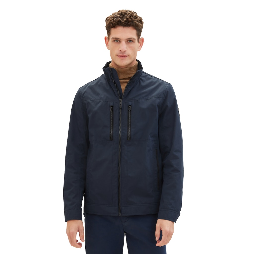 TOM TAILOR Blouson, ohne Kapuze, in Softshell-Qualität