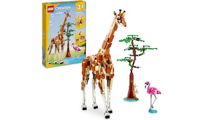 Konstruktionsspielsteine »Tiersafari (31150), LEGO Creator 3in1«, (780 St.), Made in...