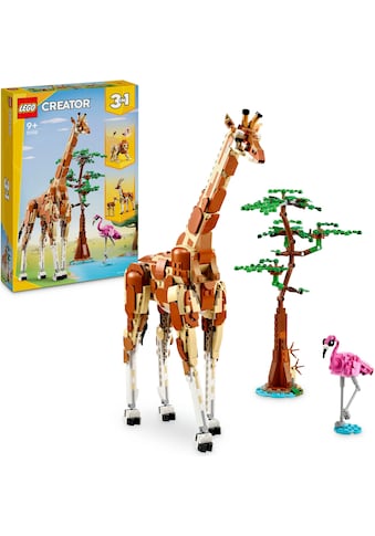 Konstruktionsspielsteine »Tiersafari (31150), LEGO Creator 3in1«, (780 St.), Made in...