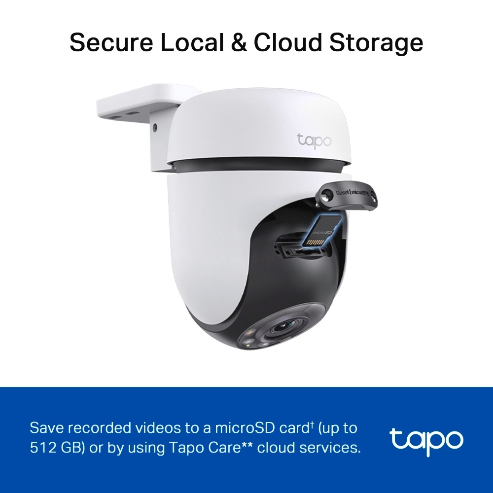 TP-Link Überwachungskamera »Tapo C510W Outdoor Pan/Tilt Security IP«, Außenbereich