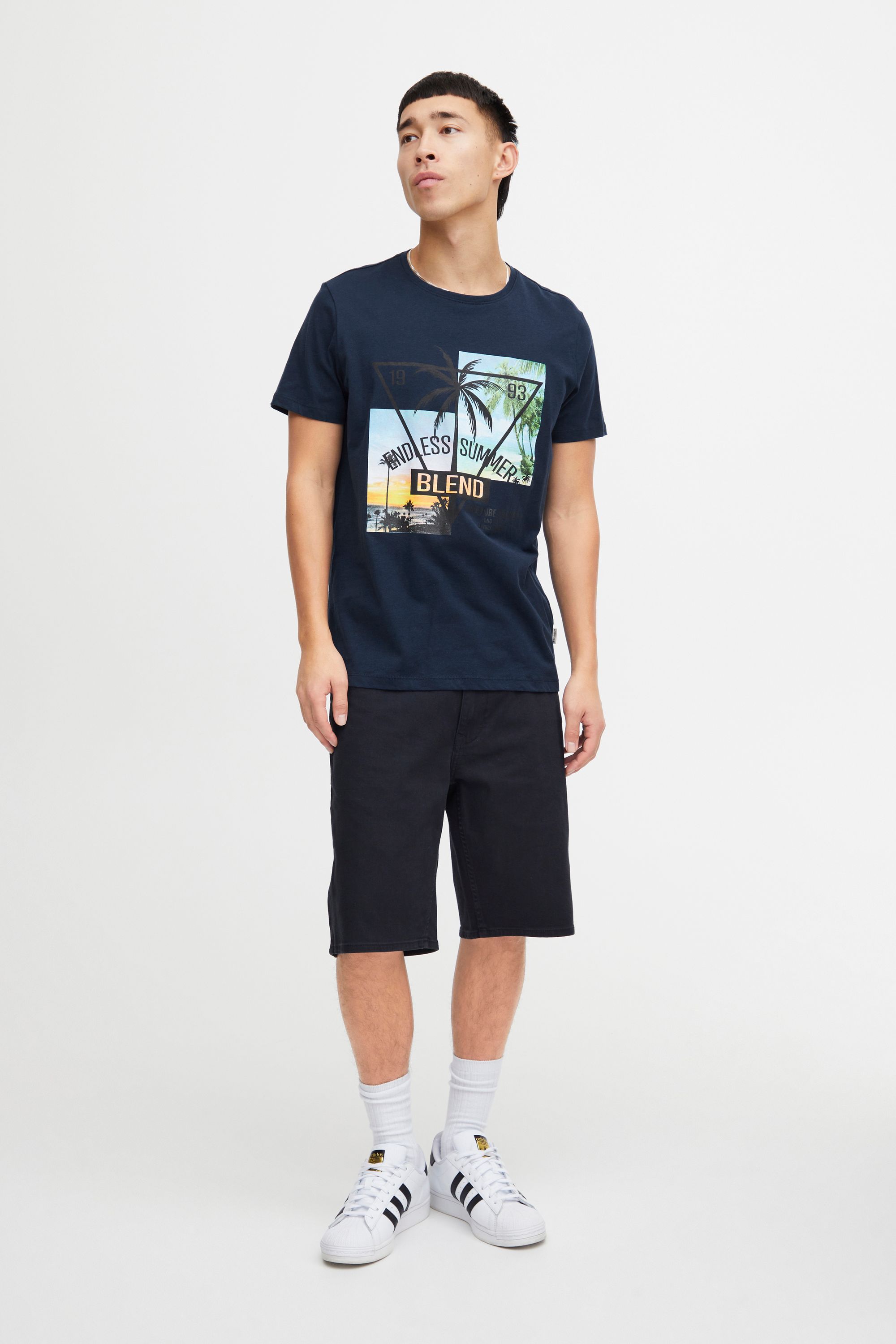 Thumbnail - Blend T-Shirt "BHTee" Basic T-Shirt mit Rundhalsausschnitt